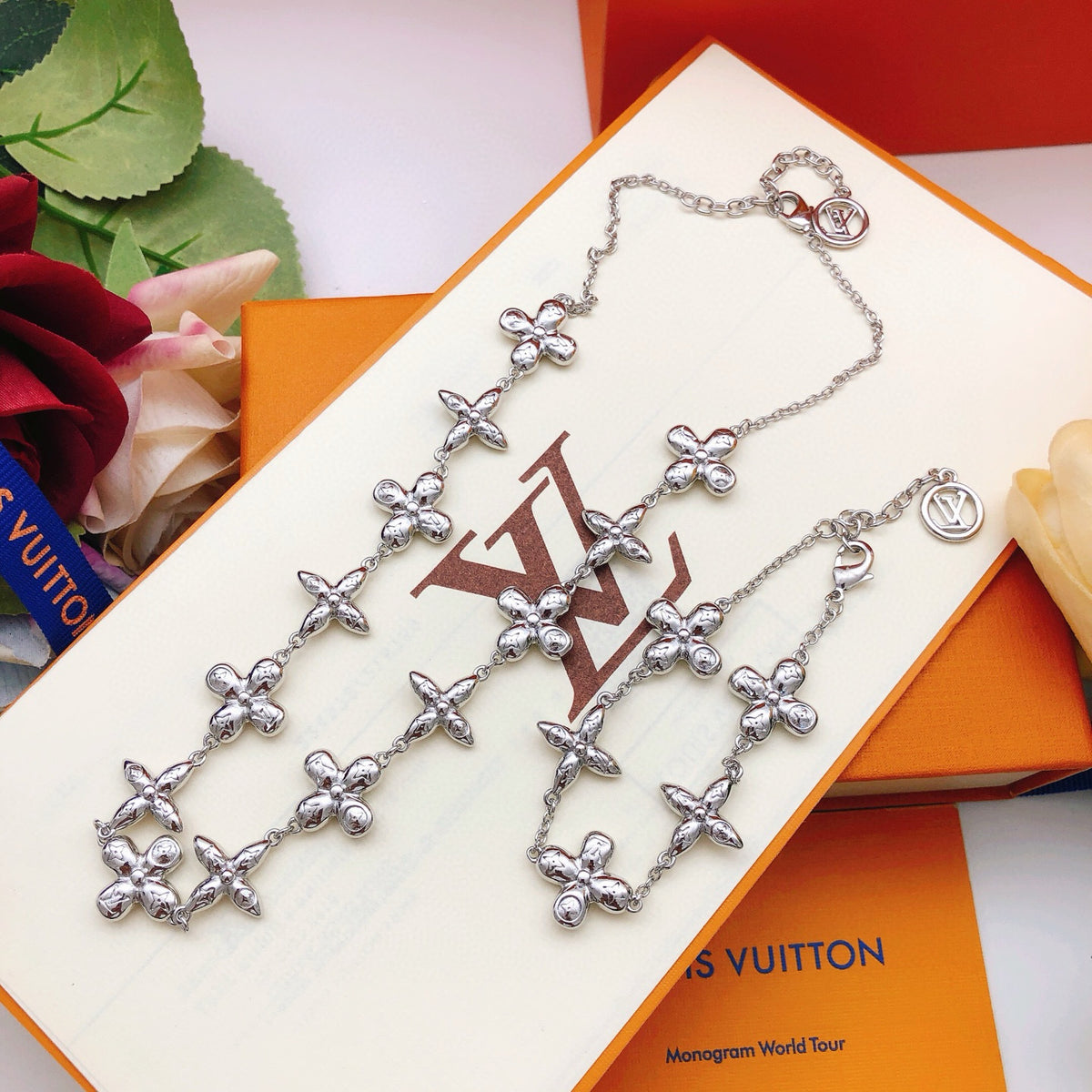 Geometric Emblem Bracelet in Gold-Tone – Design 065 styled product view