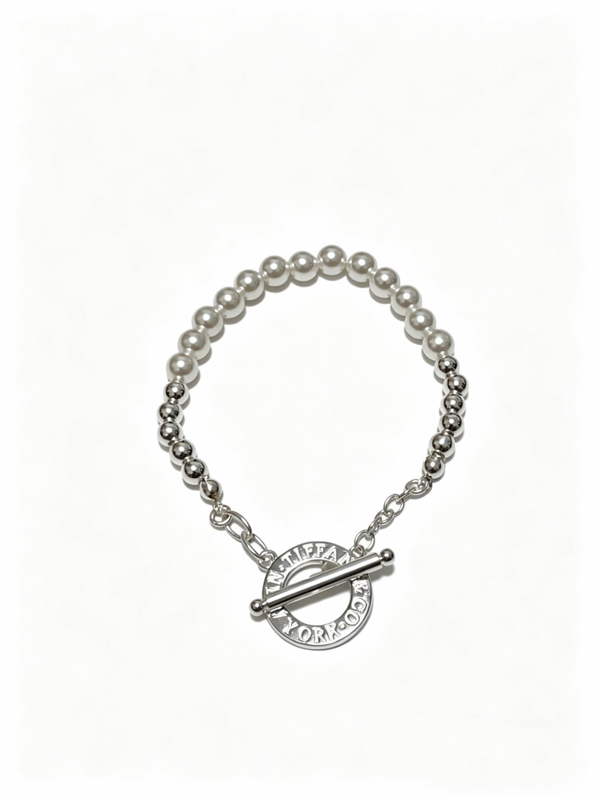 Martin Graham bracelet in polished metal-tone – main product view