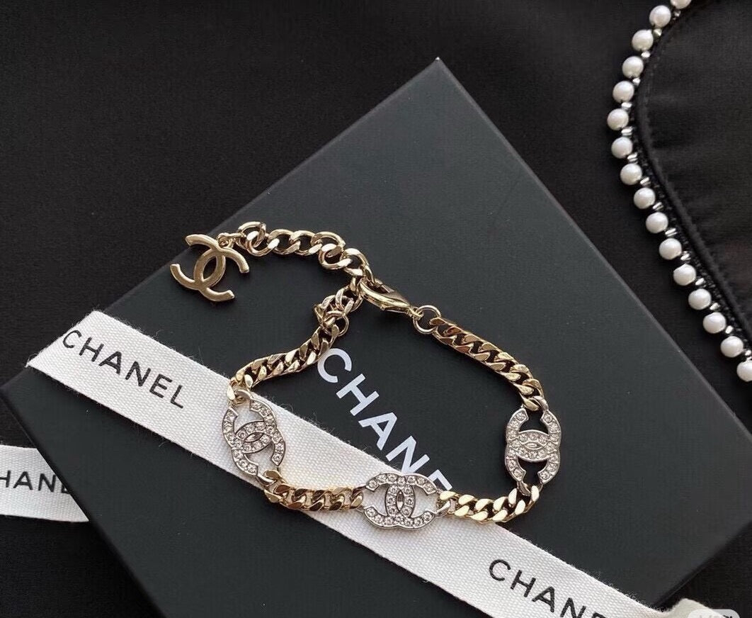 Martin Graham bracelet in polished metal-tone – main product view
