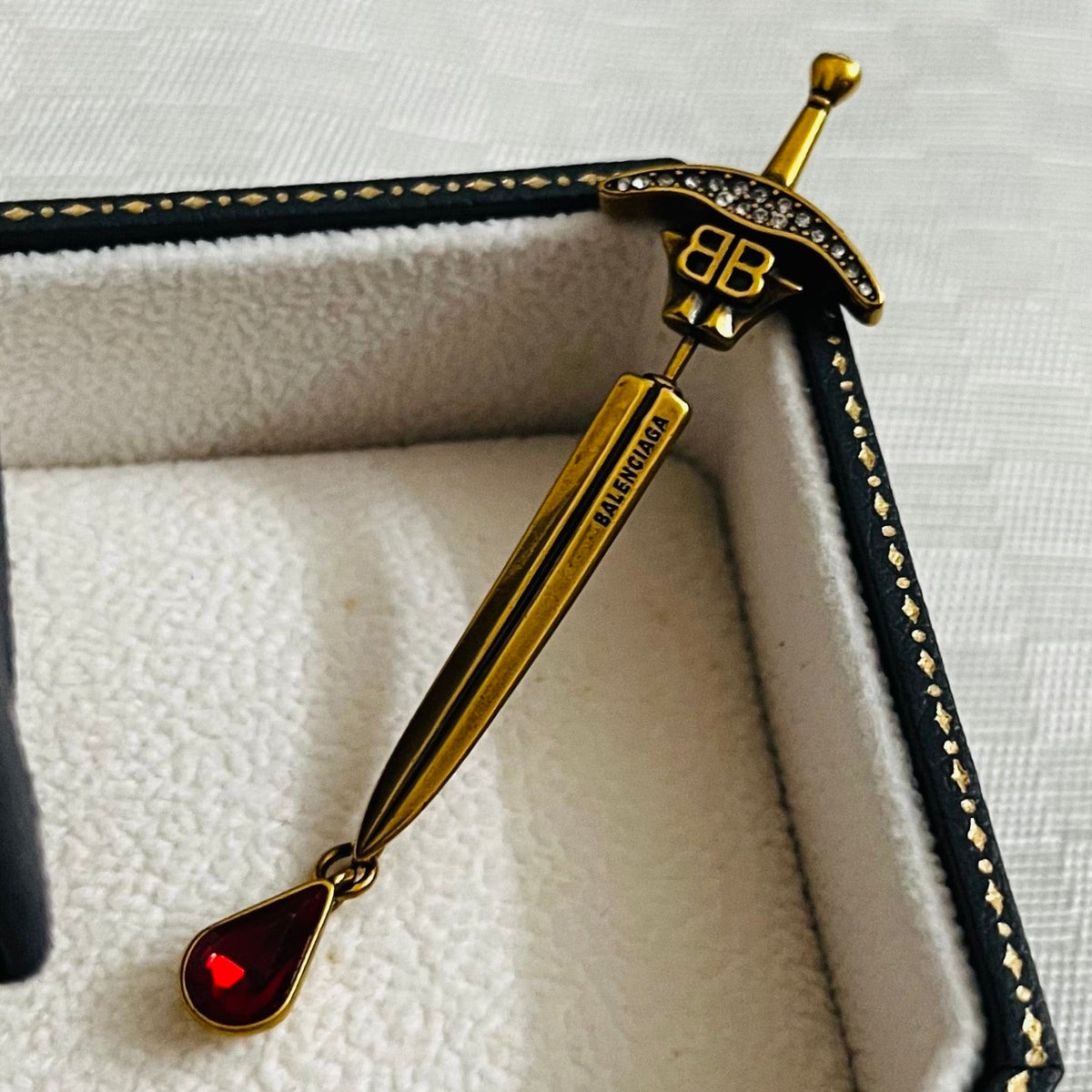 Martin Graham earrings in polished metal-tone – main product view