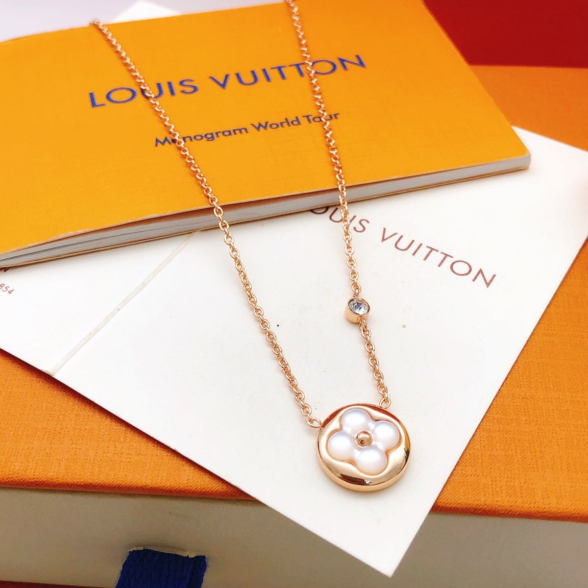 Martin Graham pendant necklace in polished metal-tone – main product view