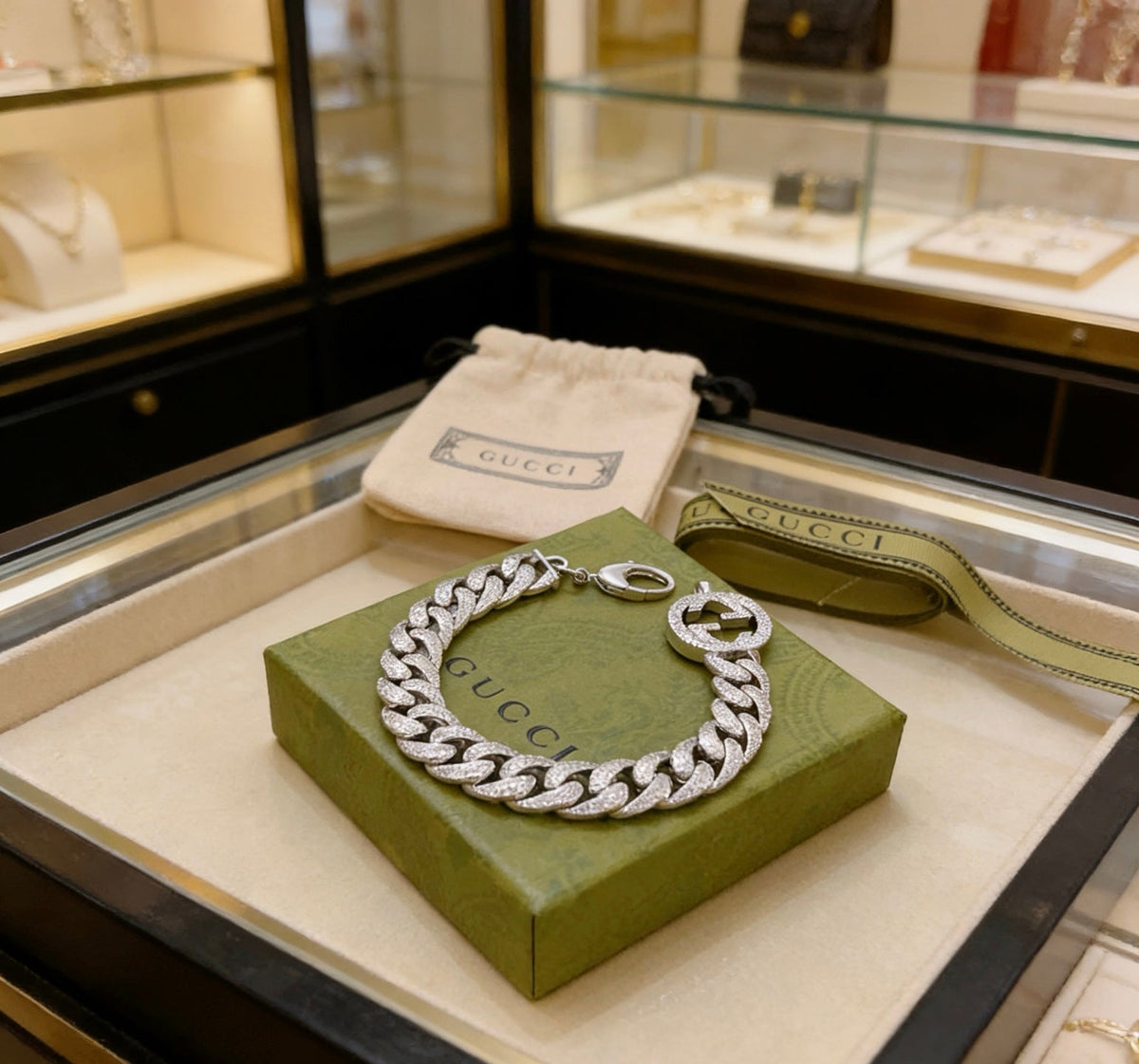 Martin Graham bracelet in polished metal-tone – main product view