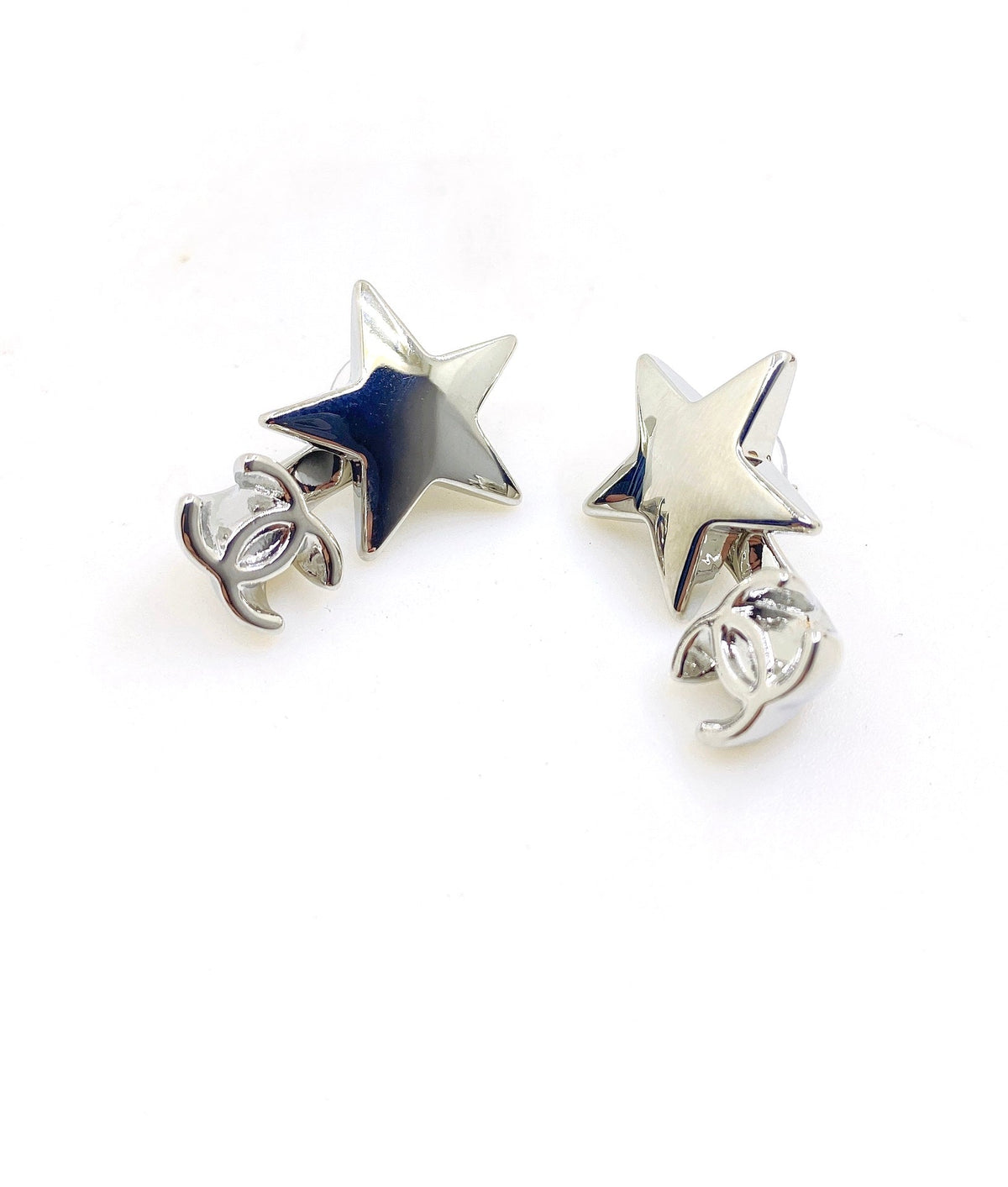 Martin Graham earrings in polished metal-tone – main product view