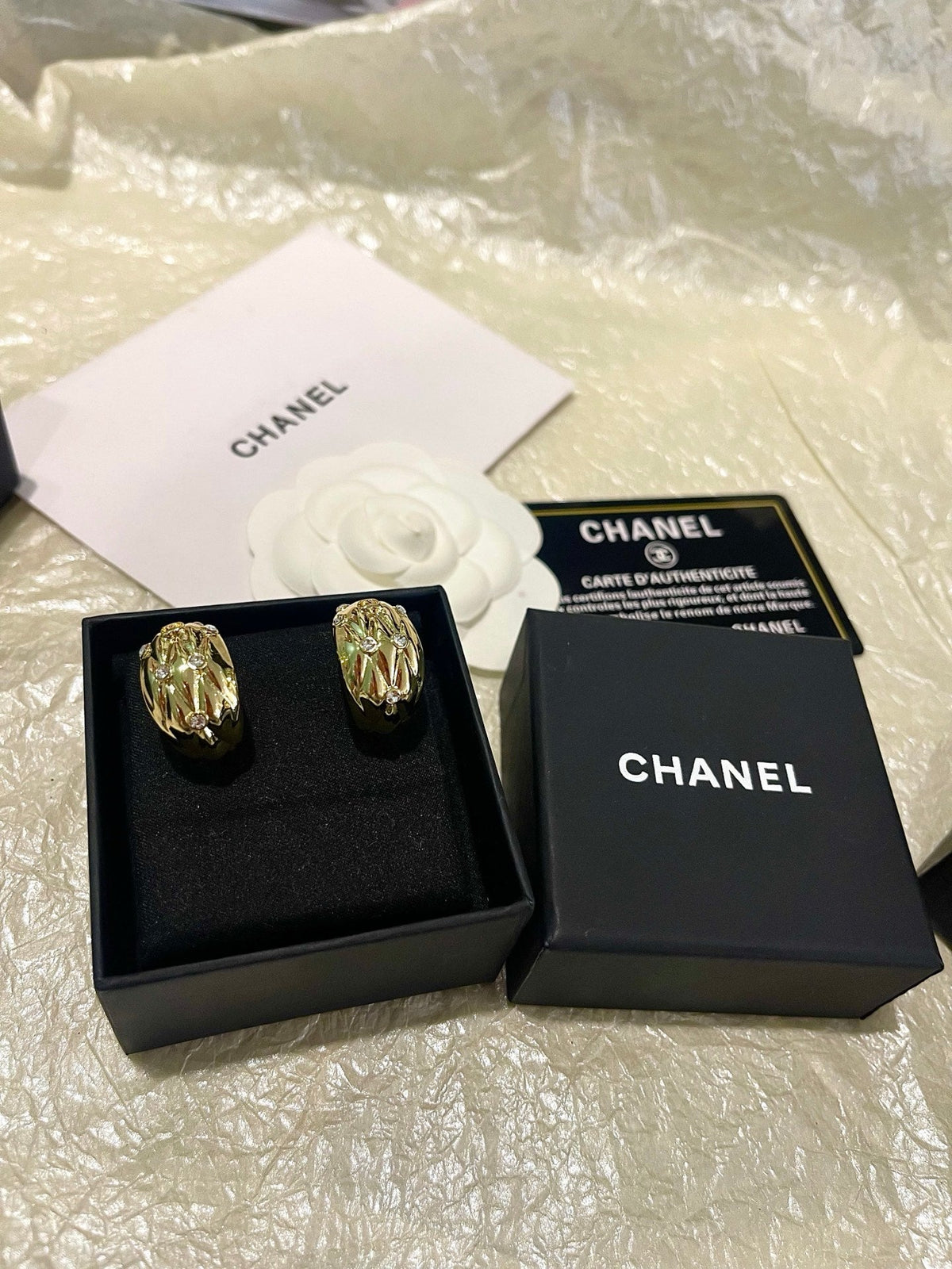 Martin Graham earrings in polished metal-tone – main product view
