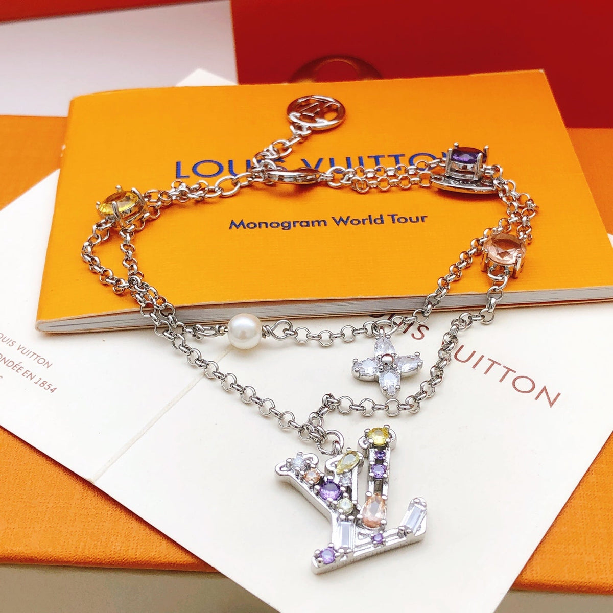 Martin Graham bracelet in polished metal-tone – main product view