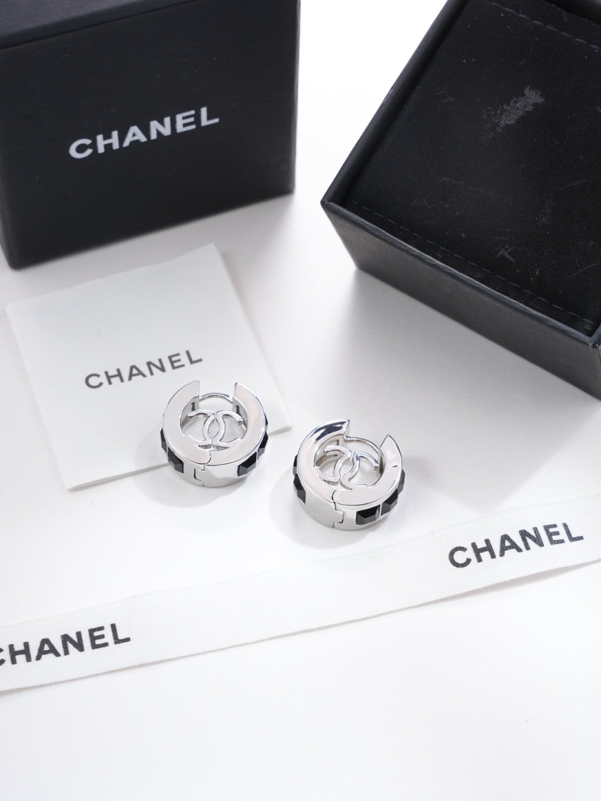 Martin Graham earrings in polished metal-tone – main product view