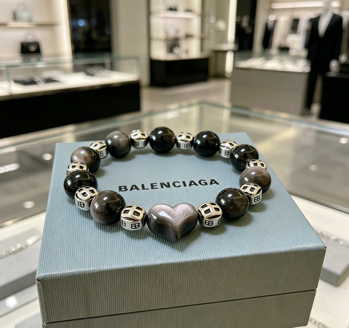 Martin Graham bracelet in polished metal-tone – main product view