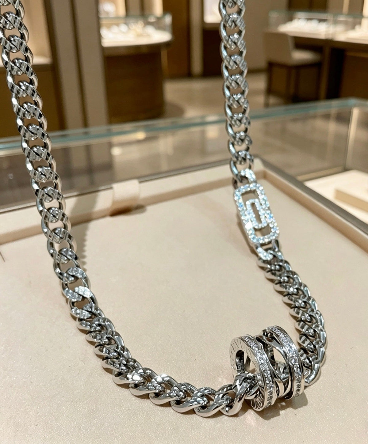 Martin Graham ring in polished metal-tone – main product view