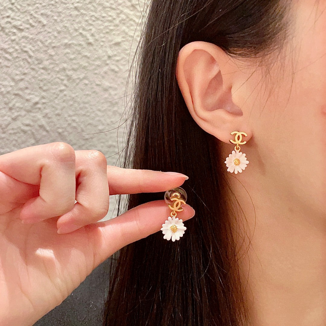 Martin Graham earrings in polished metal-tone – main product view