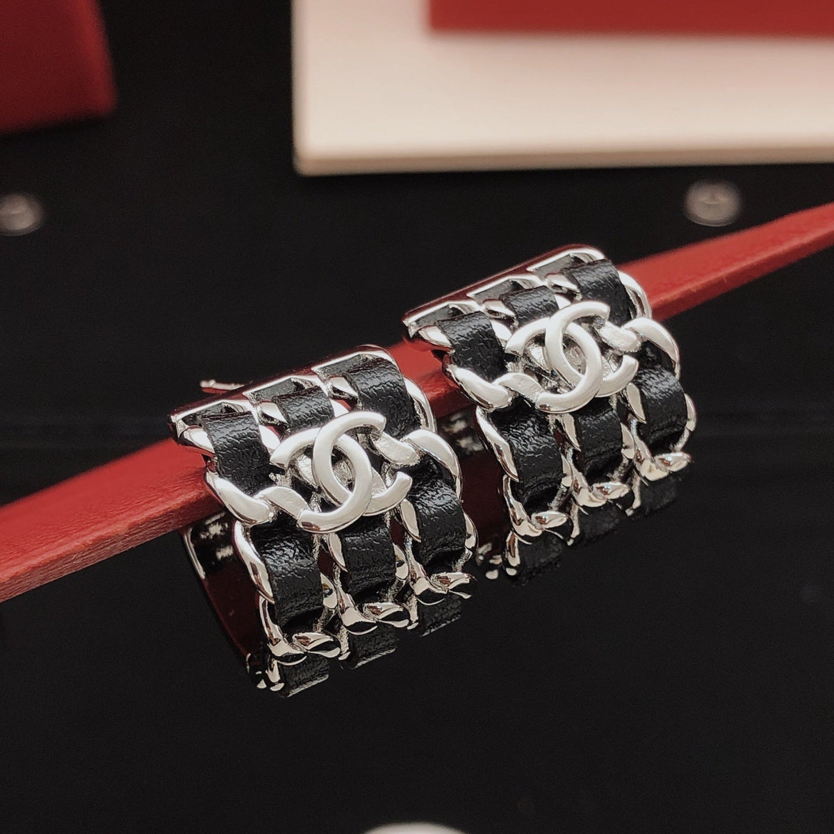 Martin Graham earrings in polished metal-tone – main product view