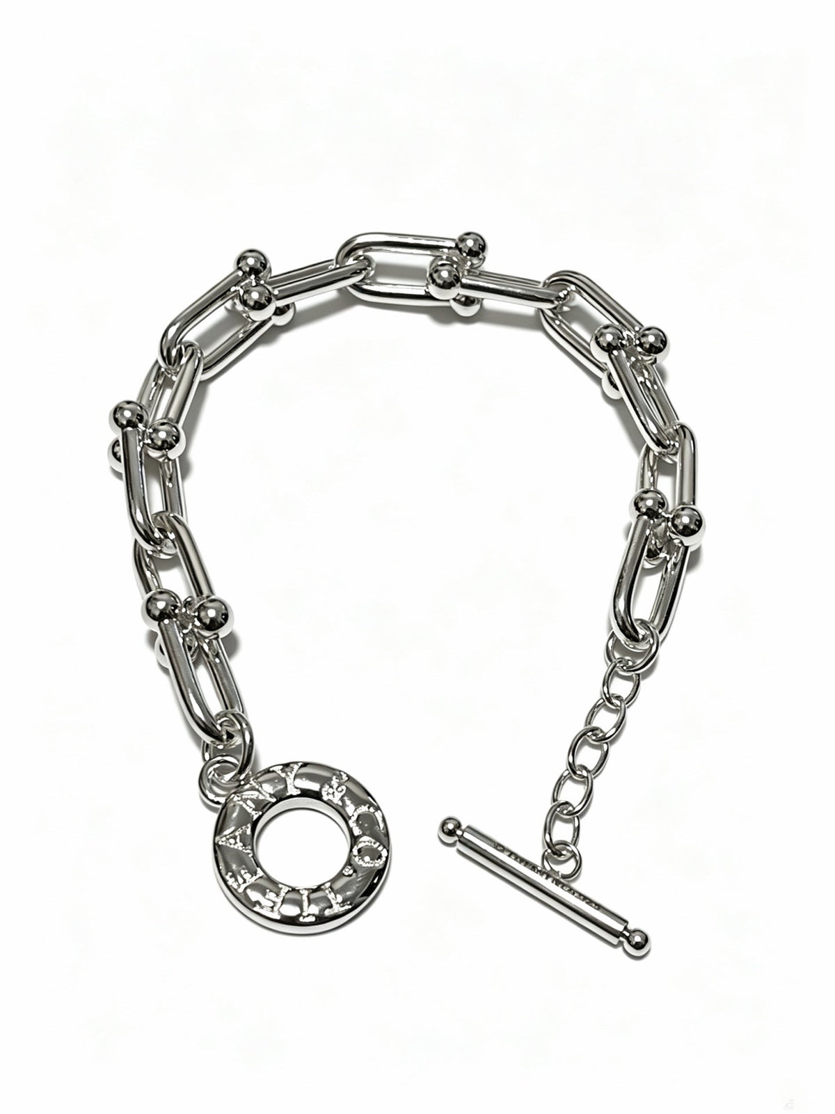 Martin Graham bracelet in polished metal-tone – main product view