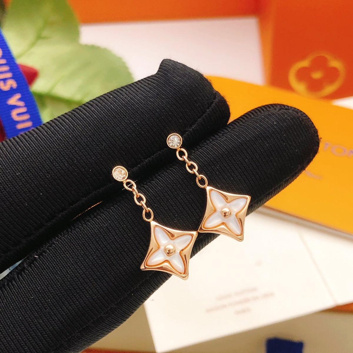 Martin Graham stud earrings in polished metal-tone – main product view