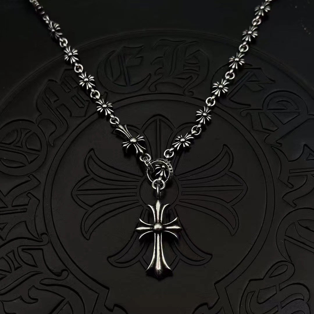 Martin Graham pendant necklace in polished metal-tone – main product view