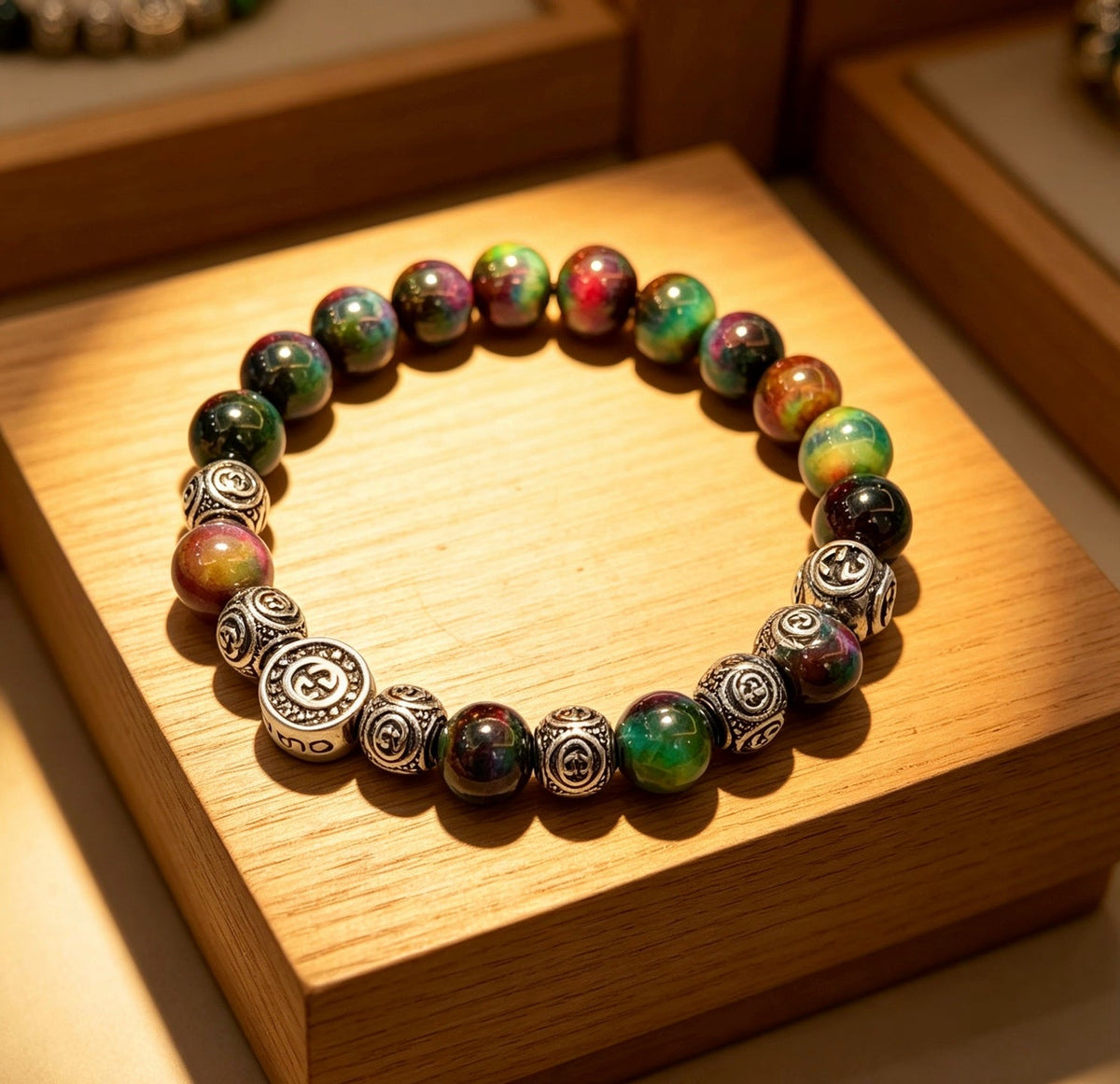 Martin Graham bracelet in polished metal-tone – main product view