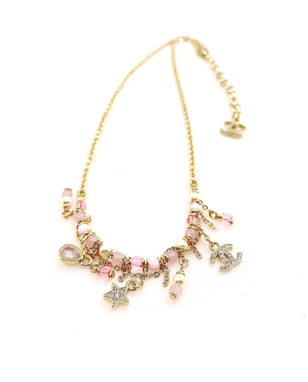 Martin Graham pendant necklace in polished metal-tone – main product view