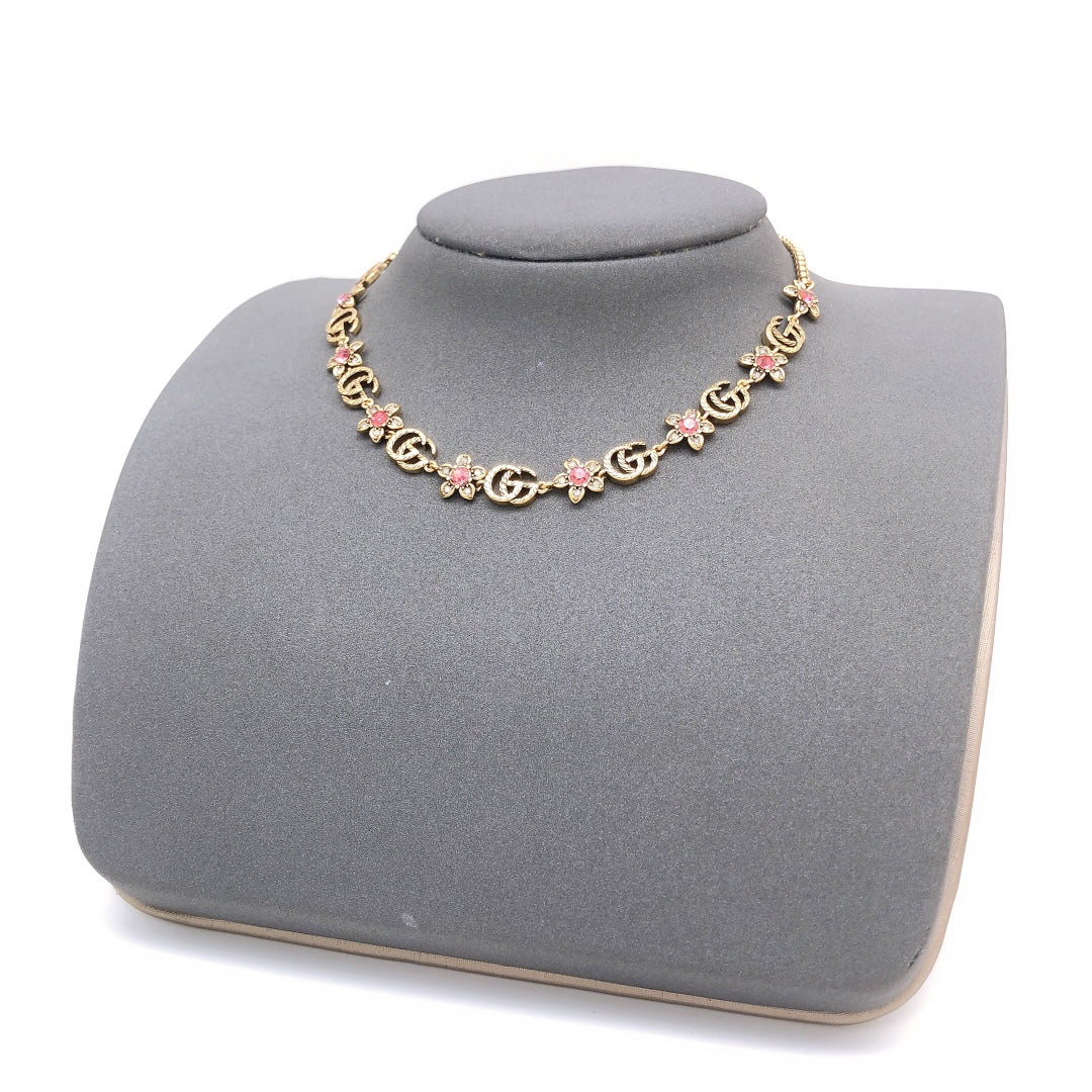Martin Graham pendant necklace in polished metal-tone – main product view