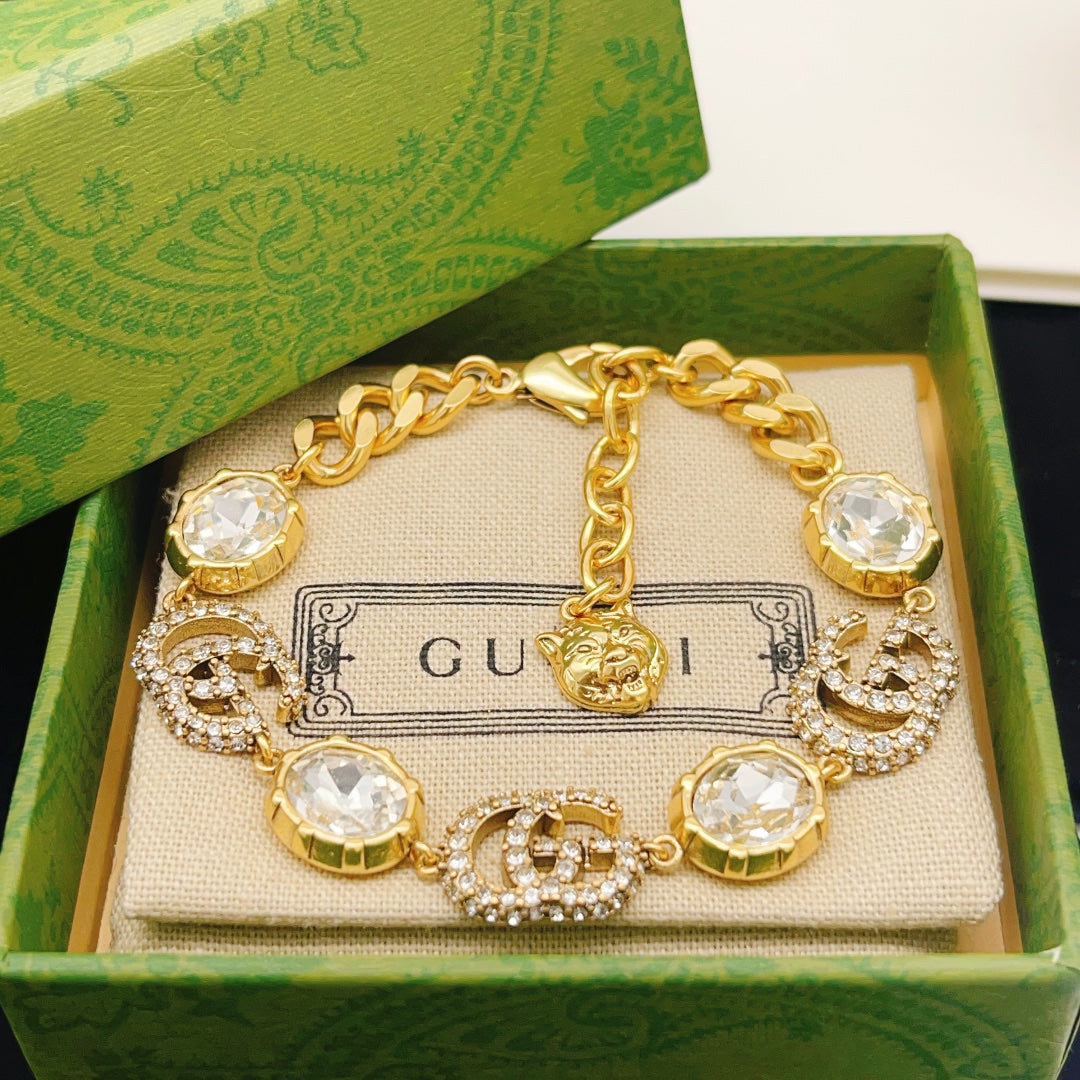 Martin Graham bracelet in polished metal-tone – main product view