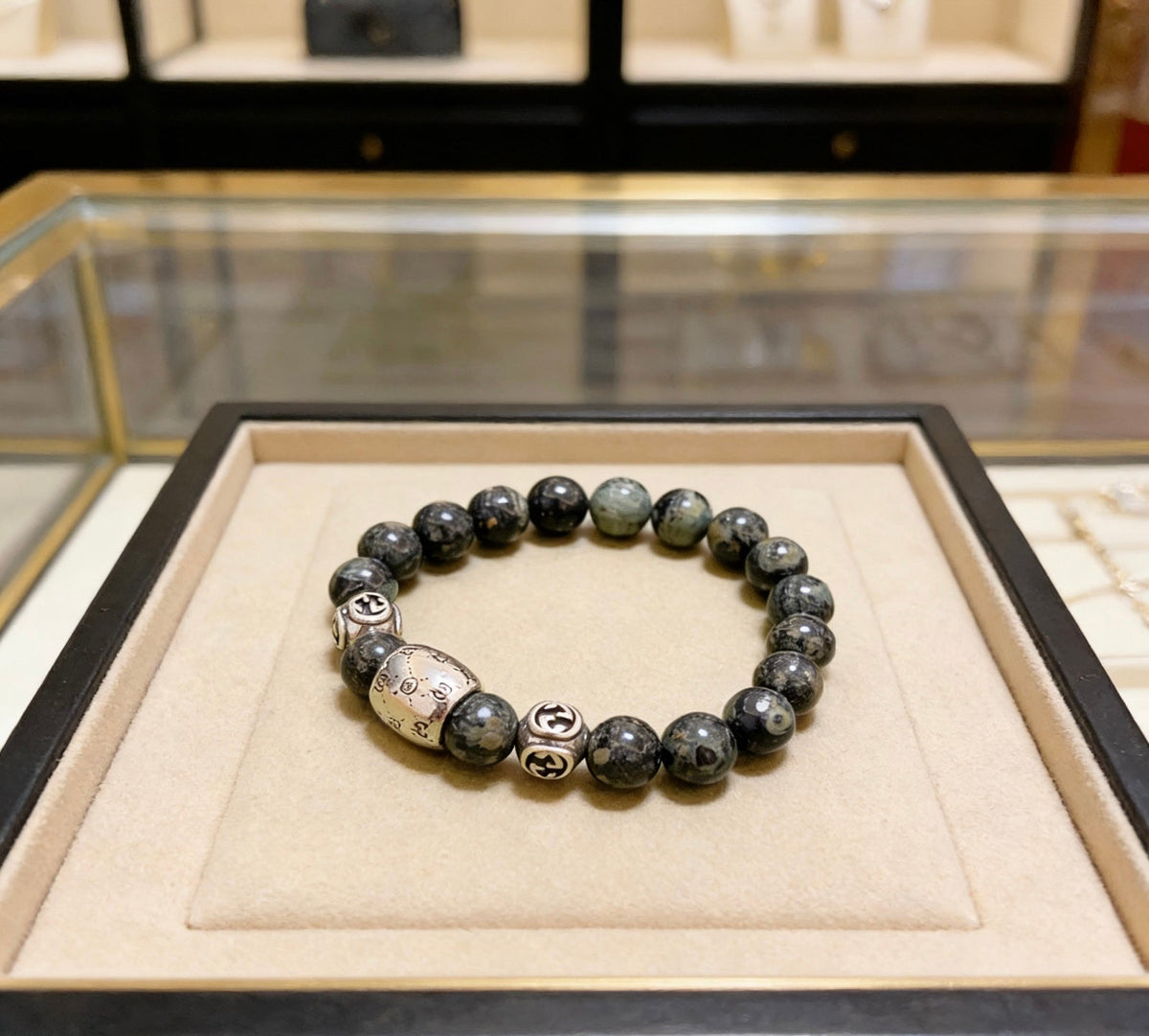Martin Graham bracelet in polished metal-tone – main product view