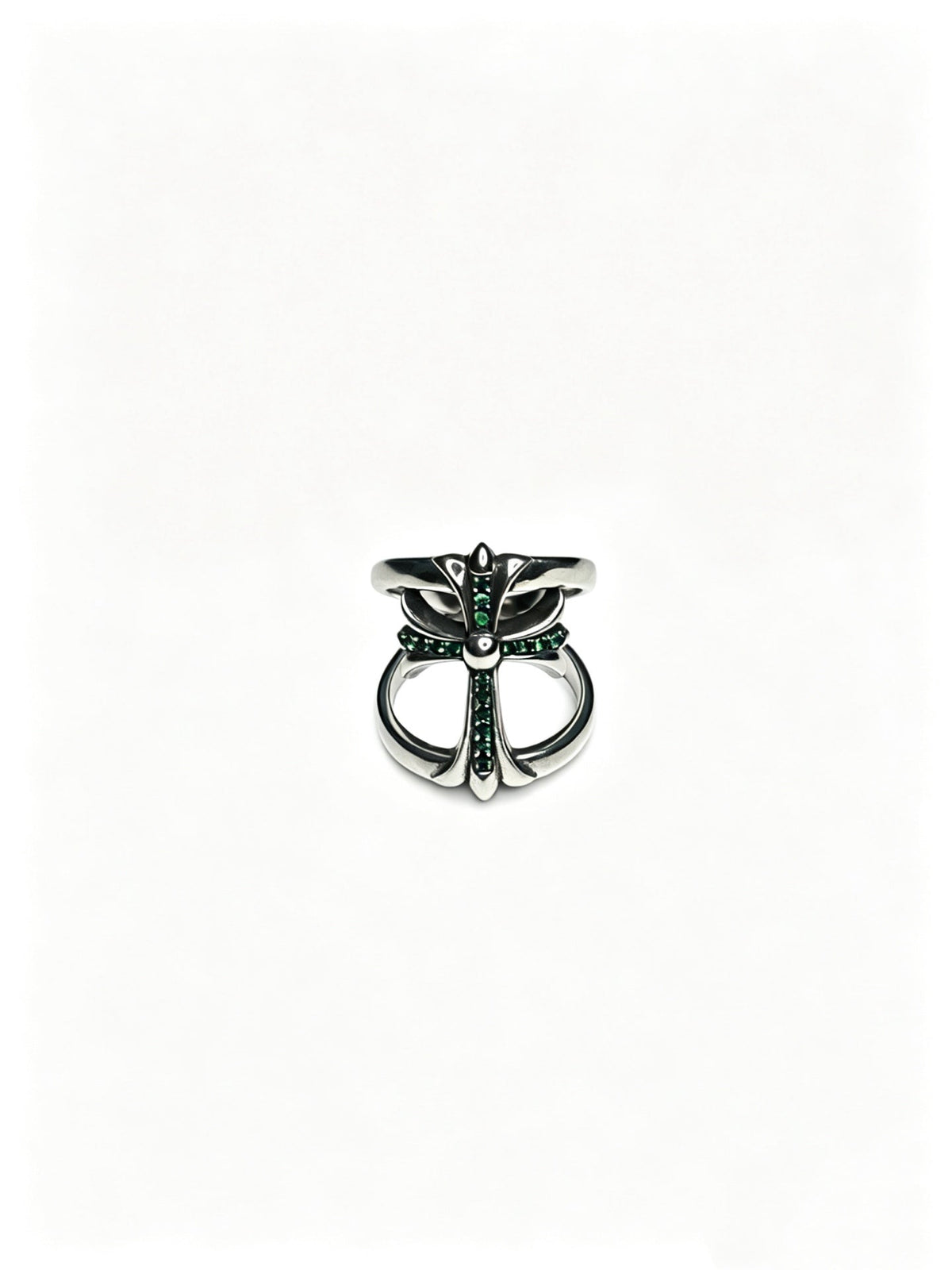 Martin Graham ring in polished metal-tone – main product view