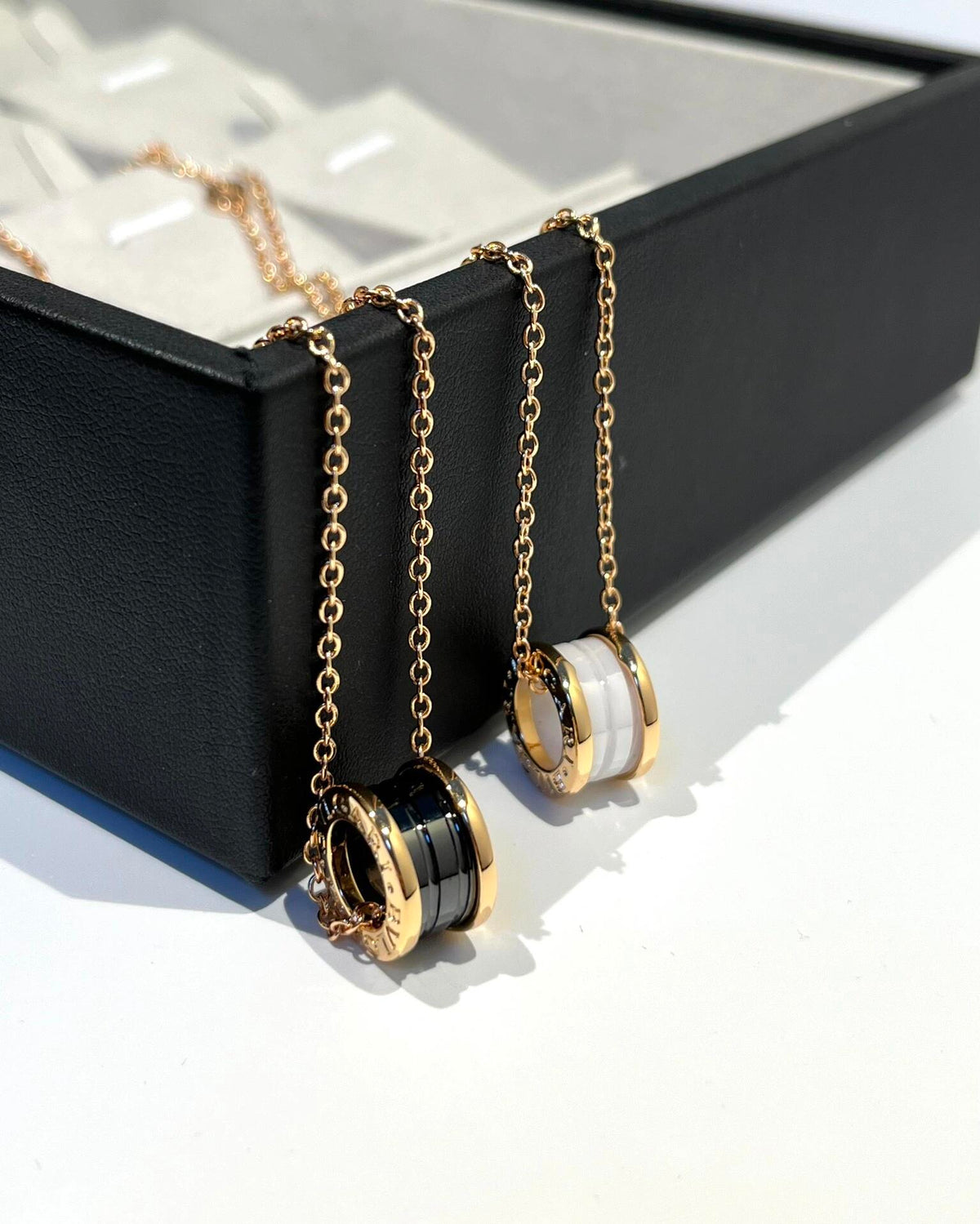 Martin Graham pendant necklace in polished metal-tone – main product view