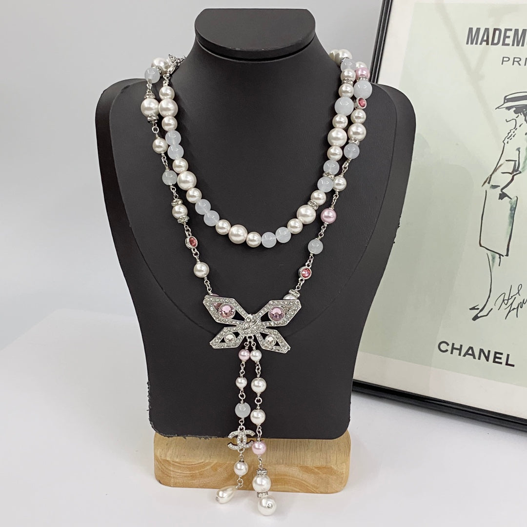 Martin Graham pendant necklace in polished metal-tone – main product view