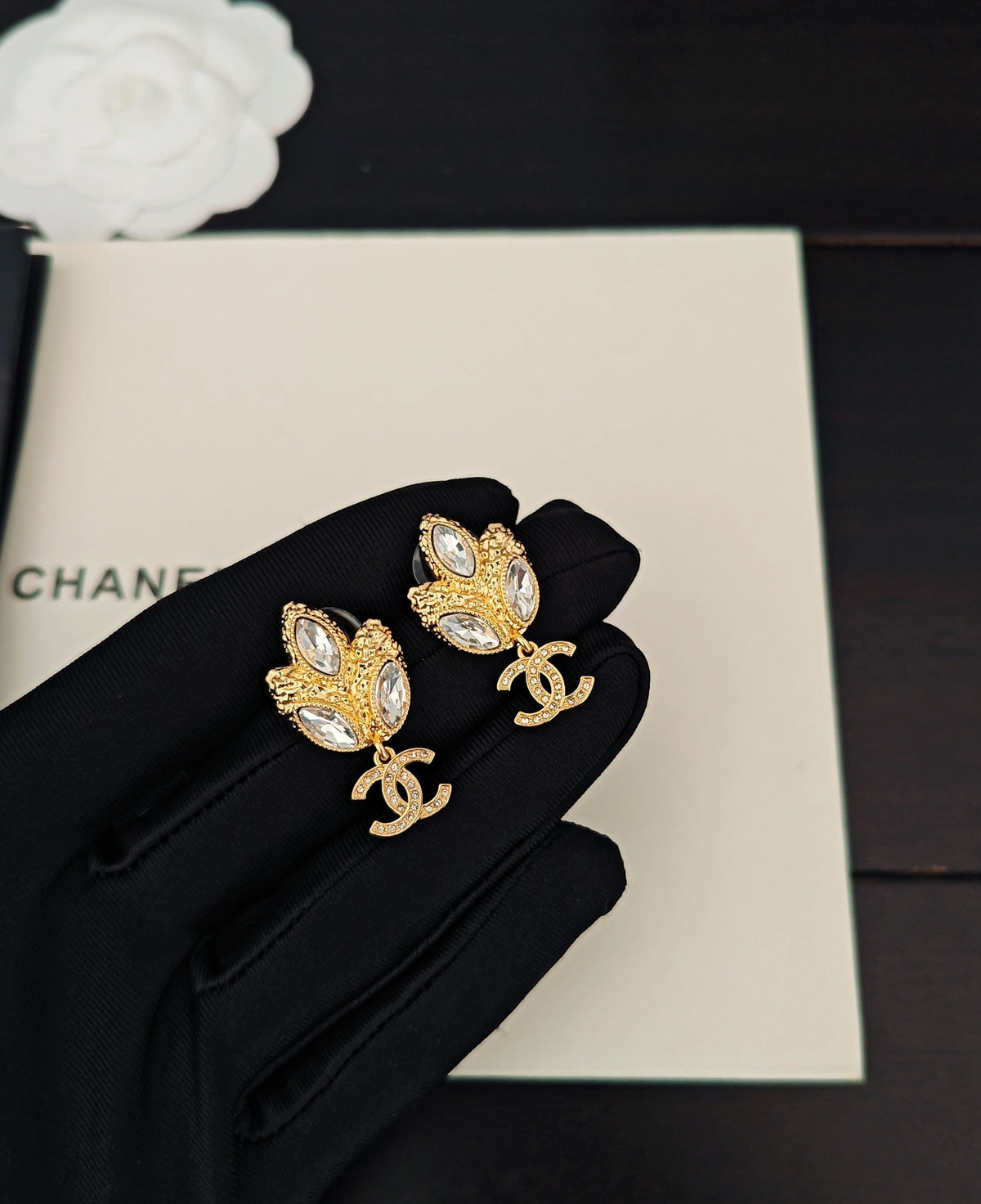 Martin Graham earrings in polished metal-tone – main product view