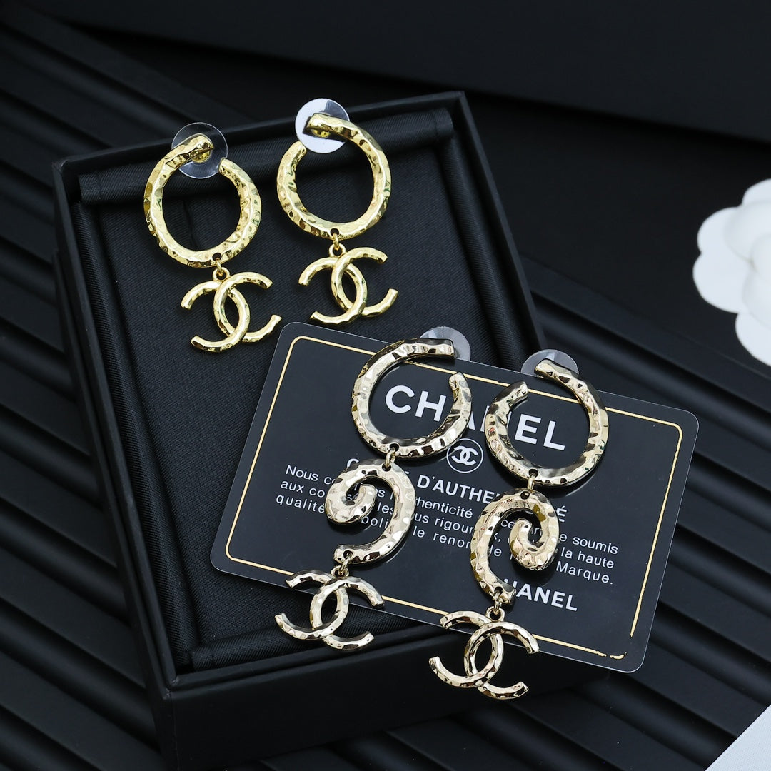 Martin Graham earrings in polished metal-tone – main product view