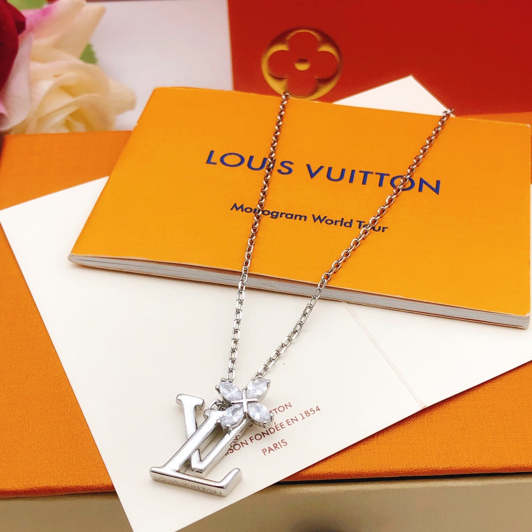 Martin Graham pendant necklace in polished metal-tone – main product view