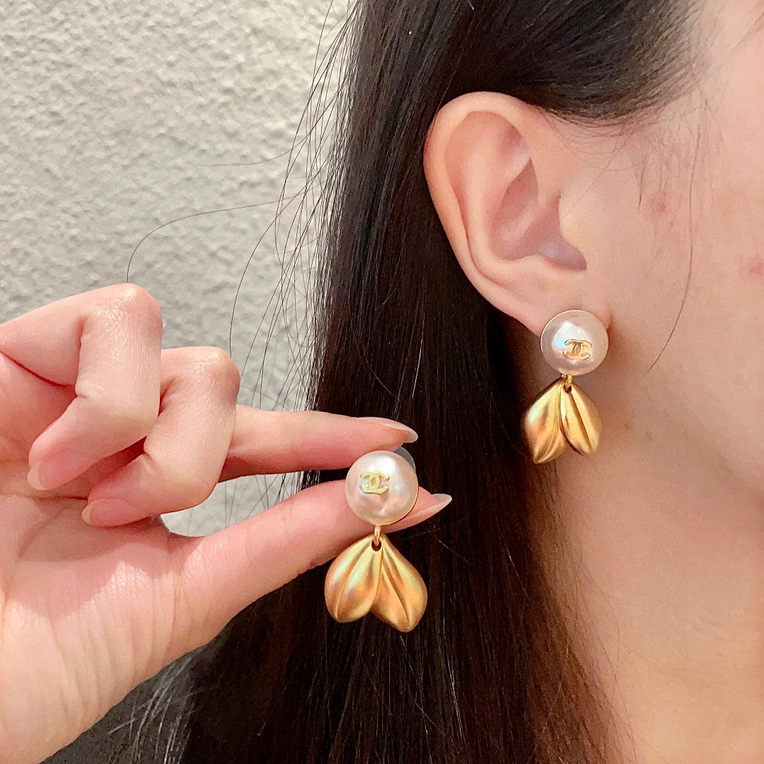 Martin Graham earrings in polished metal-tone – main product view