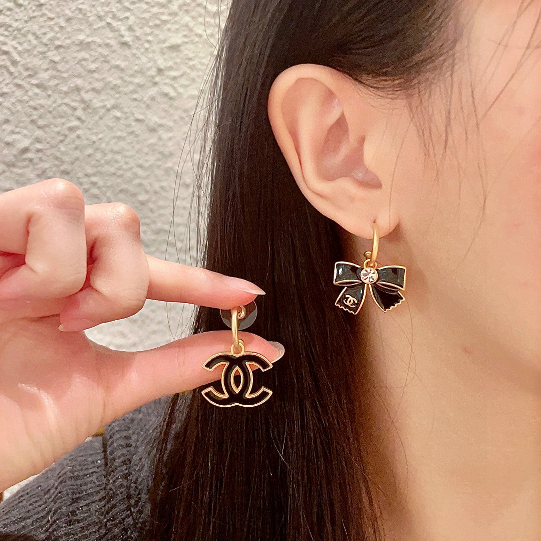 Martin Graham earrings in polished metal-tone – main product view