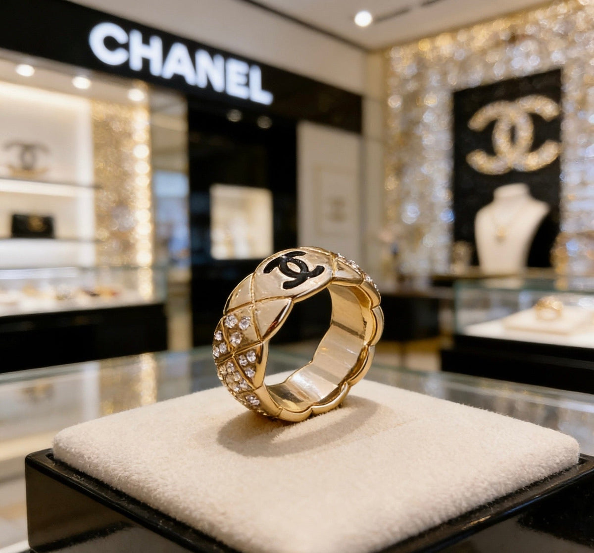 Martin Graham ring in polished metal-tone – main product view