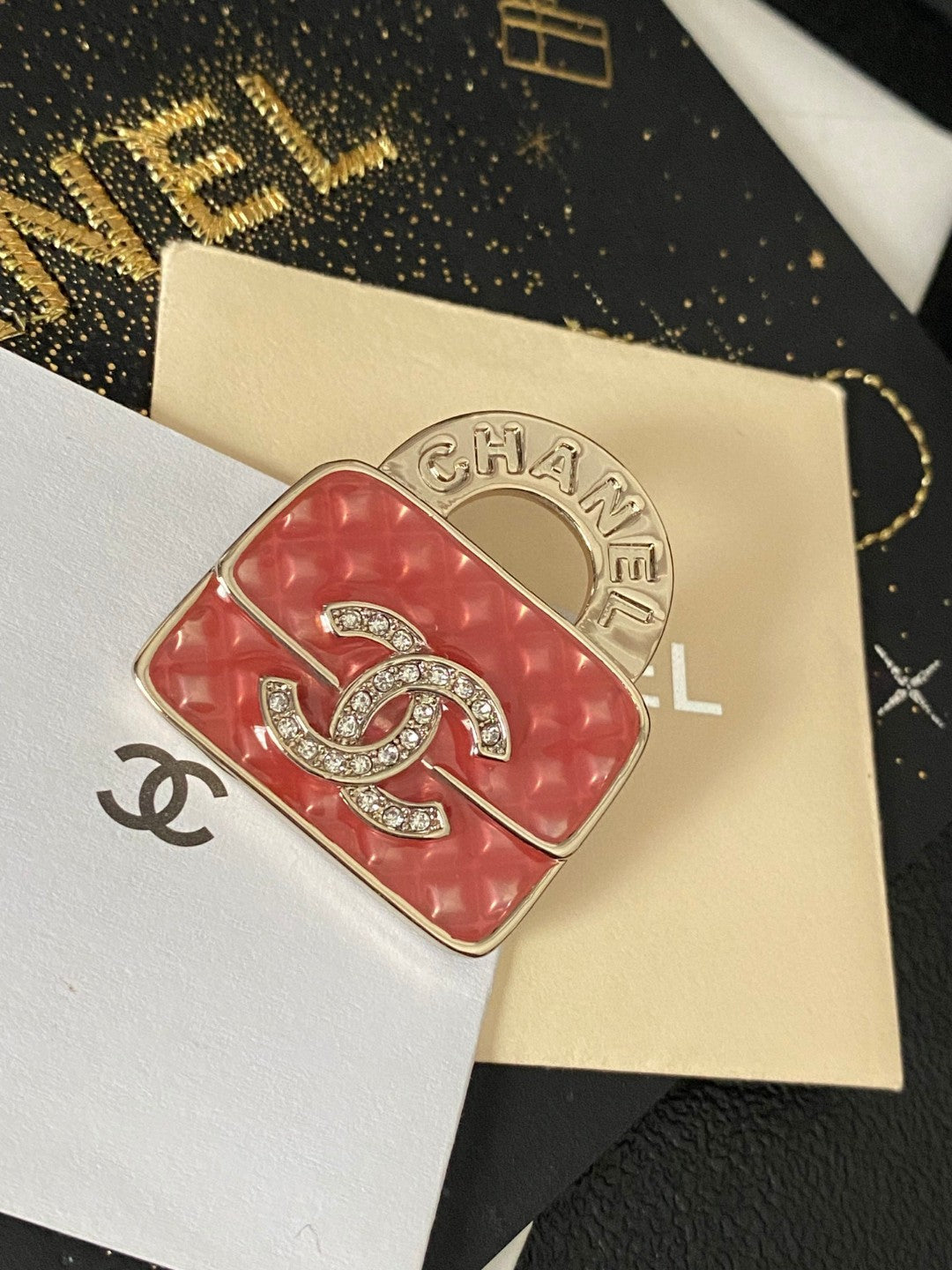 Martin Graham brooch in polished metal-tone – main product view