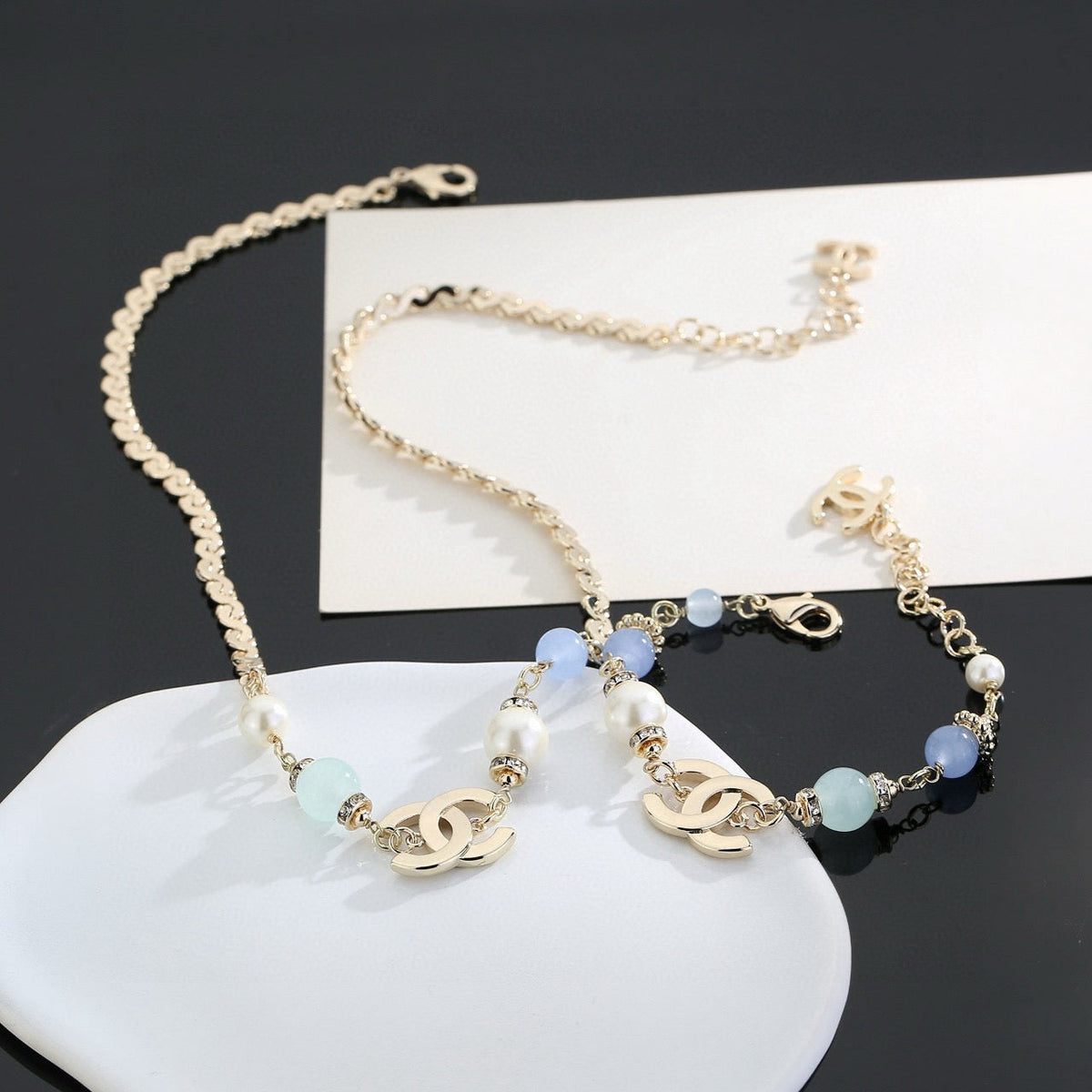 Martin Graham bracelet in polished metal-tone – main product view