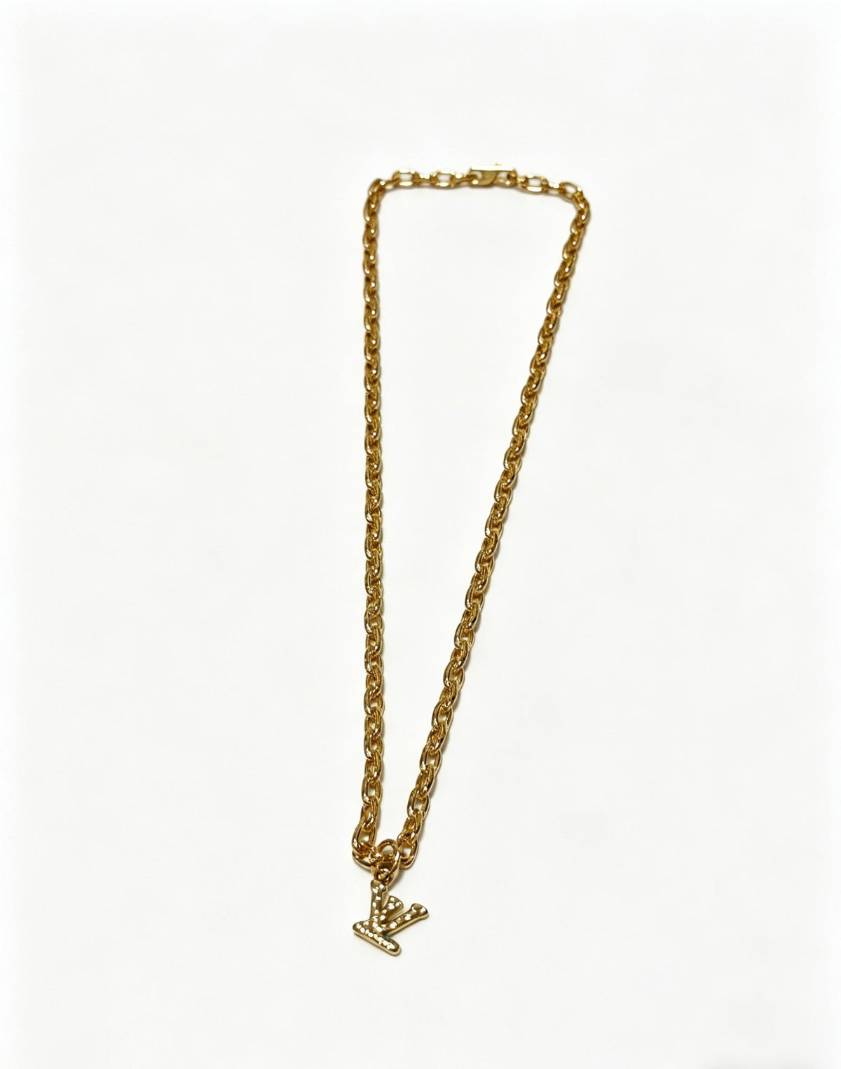 Martin Graham pendant necklace in polished metal-tone – main product view