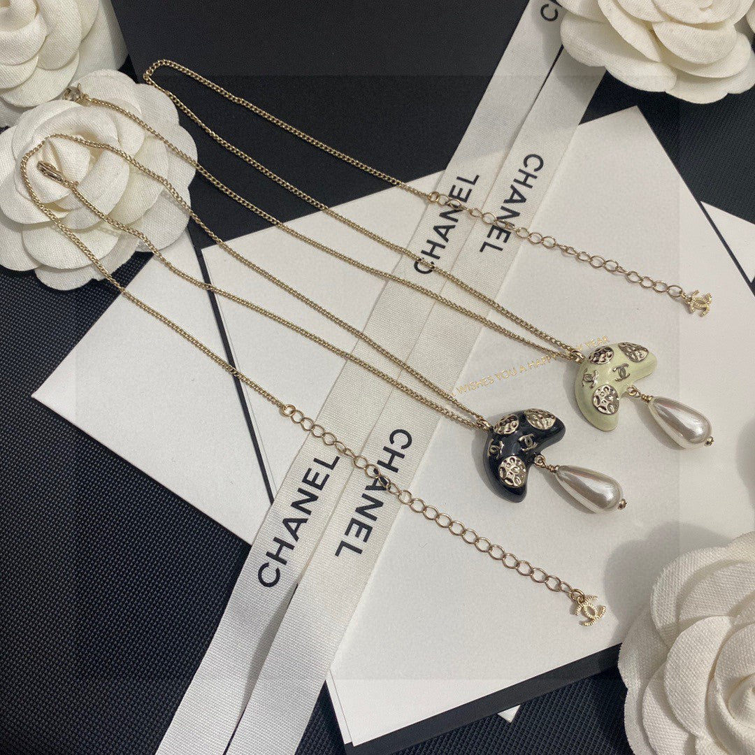 Martin Graham pendant necklace in polished metal-tone – main product view