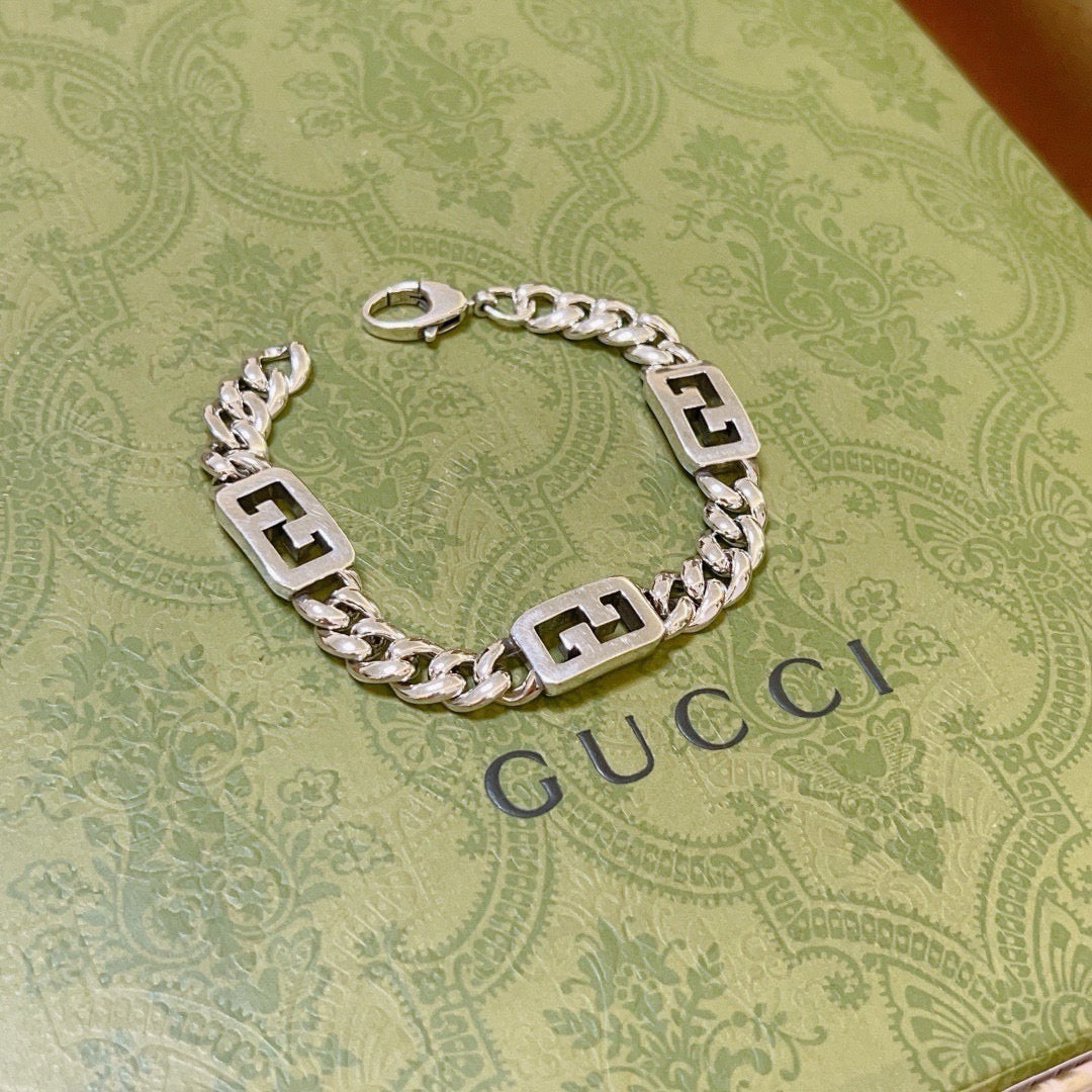 Martin Graham bracelet in polished metal-tone – main product view