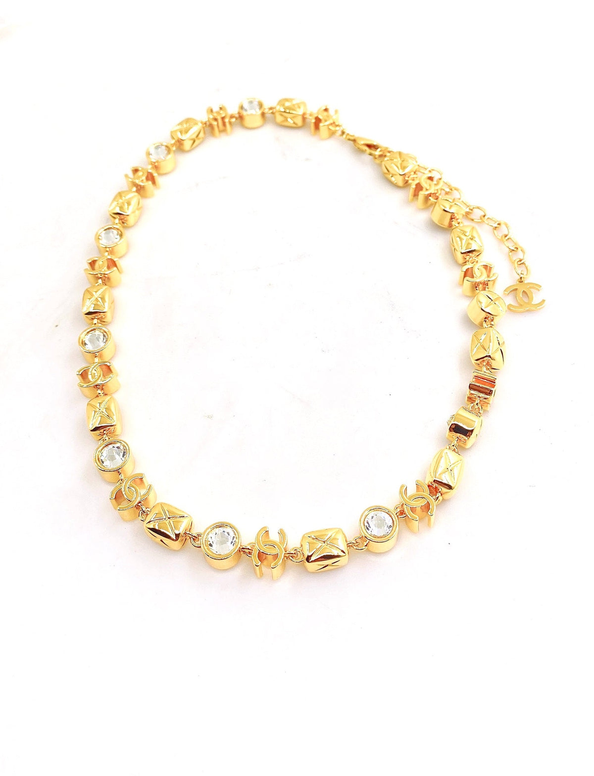 Martin Graham pendant necklace in polished metal-tone – main product view