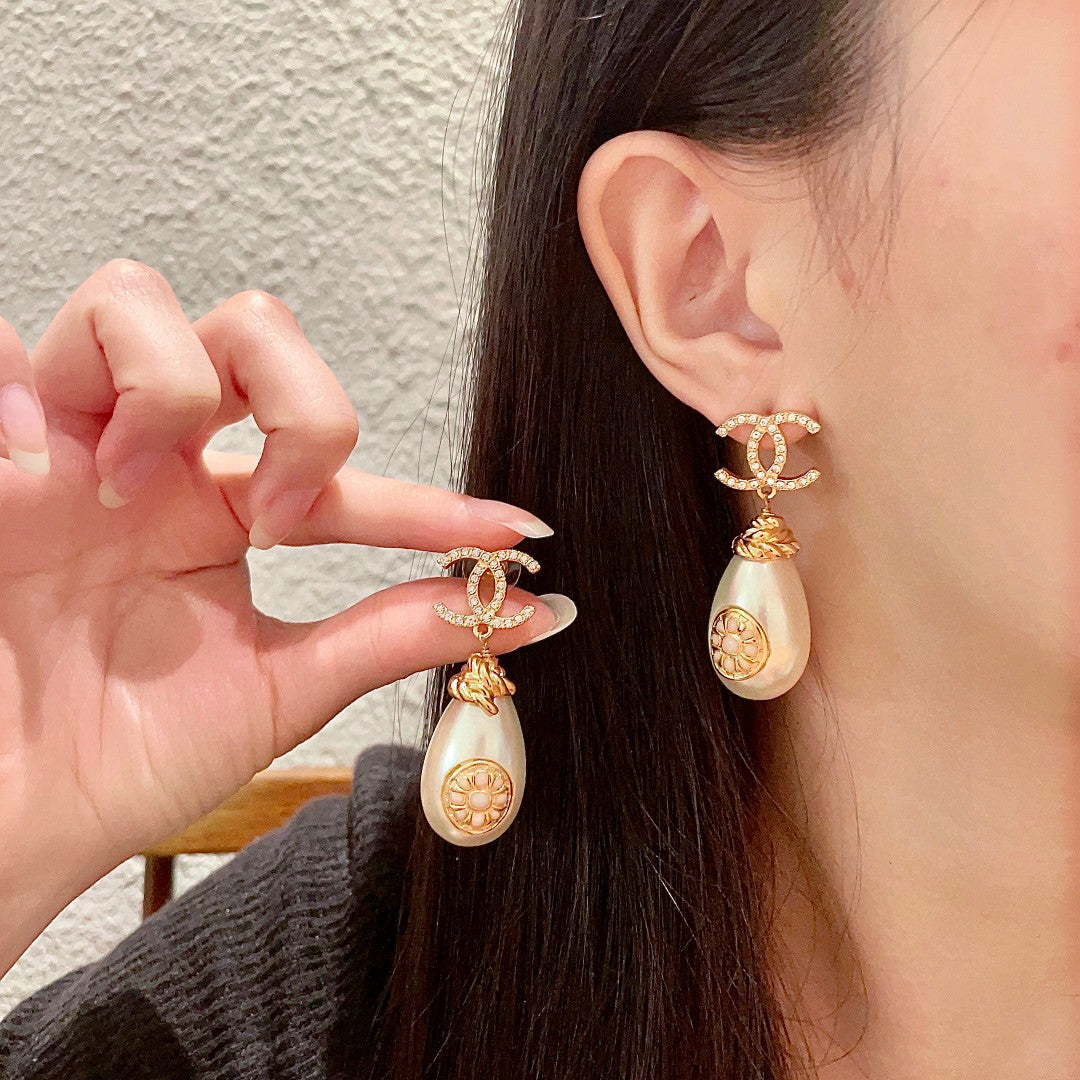 Martin Graham earrings in polished metal-tone – main product view