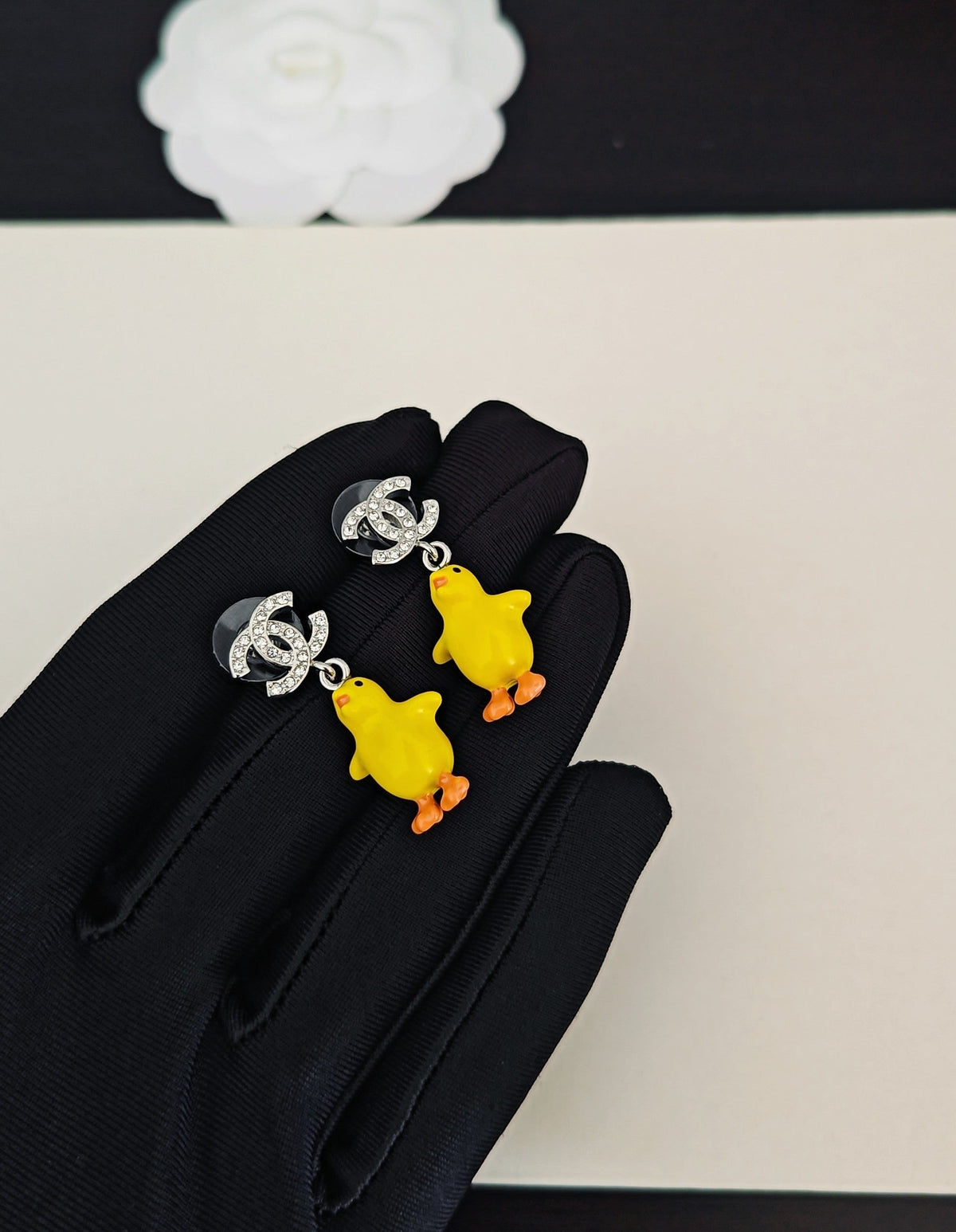Martin Graham earrings in polished metal-tone – main product view