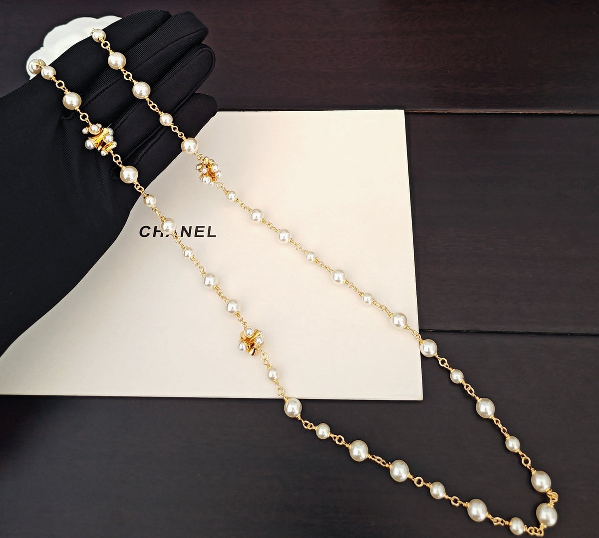 Martin Graham pendant necklace in polished metal-tone – main product view