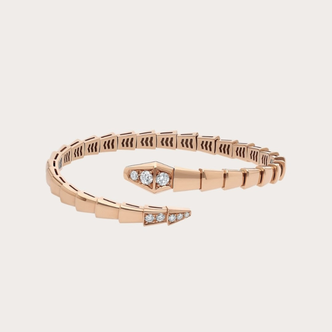Martin Graham bangle in polished metal-tone – main product view
