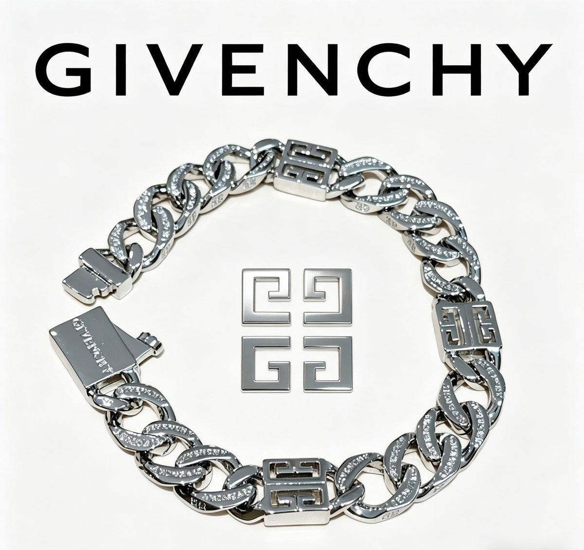 Martin Graham bracelet in polished metal-tone – main product view