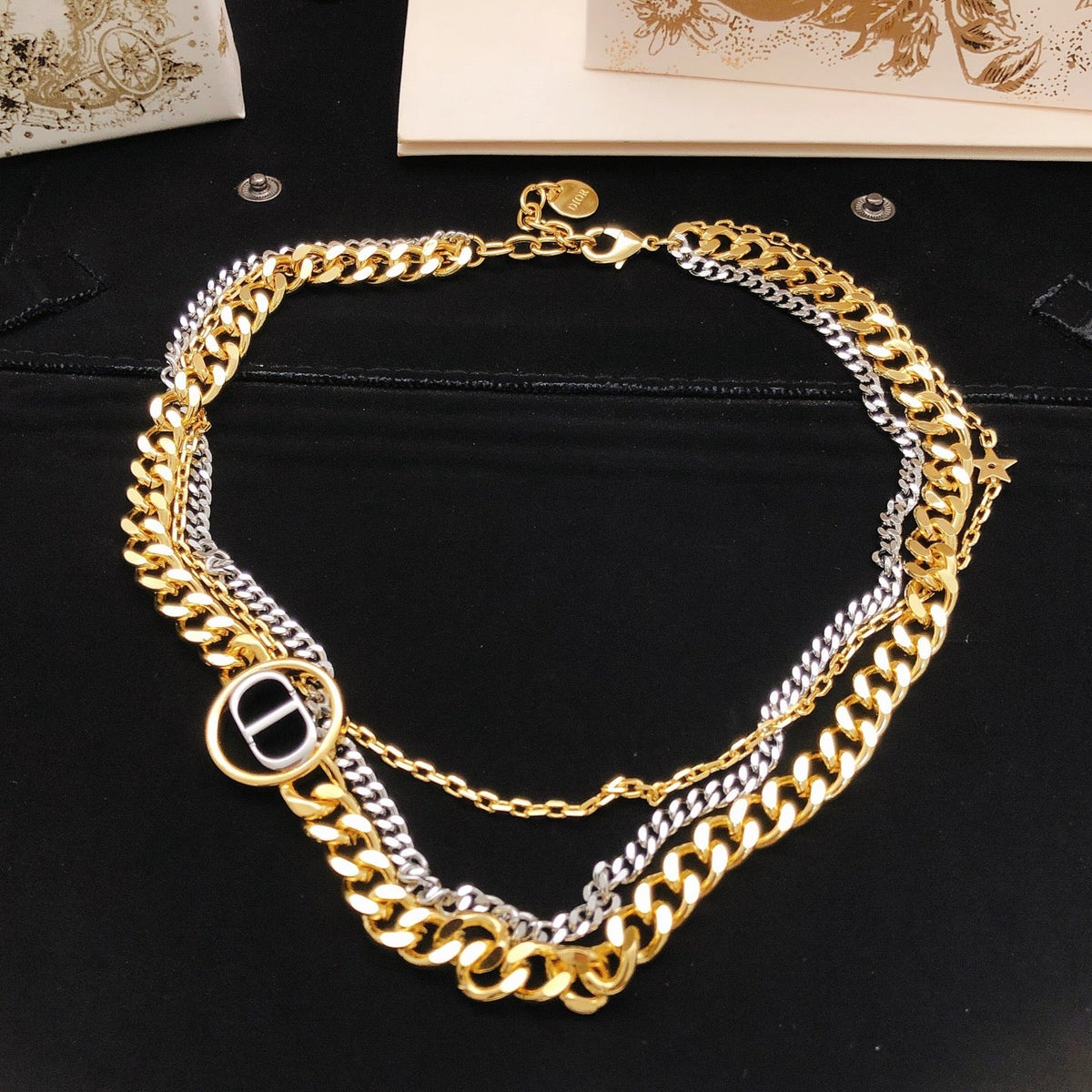 Martin Graham jewelry accessory in polished metal-tone