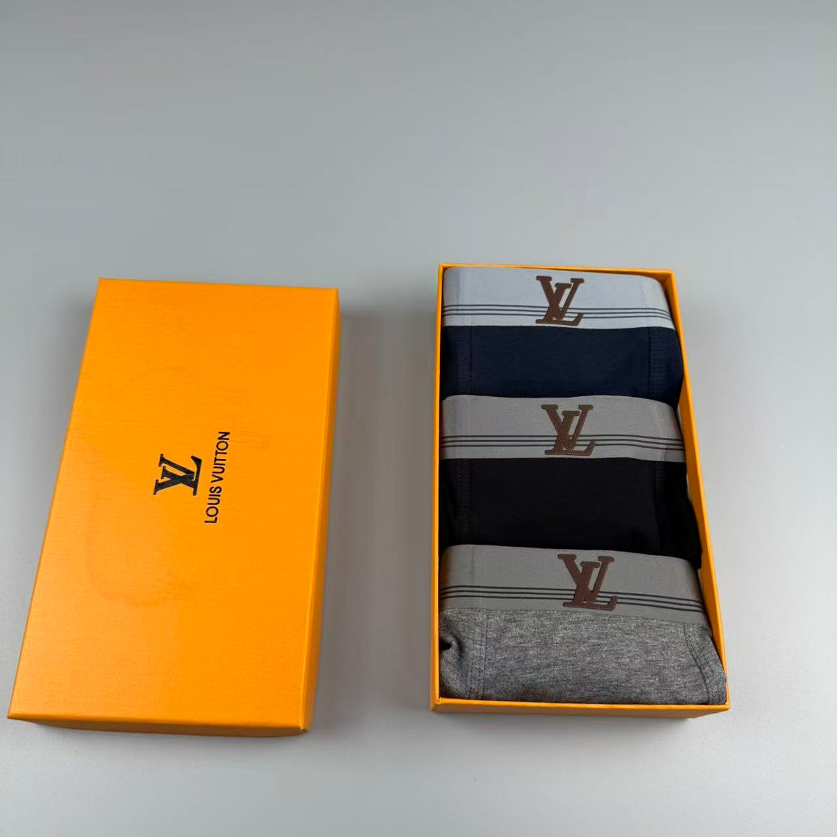Louis Vuitton Cotton Men's Boxer Briefs - 3-Piece Box