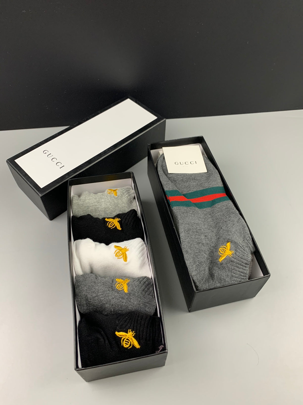 Gucci Bee Cotton Breathable Socks