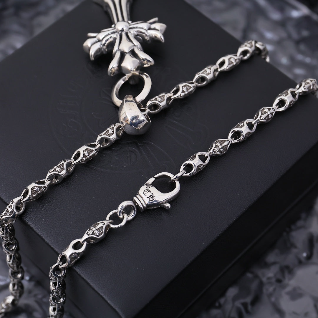 Martin Graham jewelry accessory in polished metal-tone – styled product view
