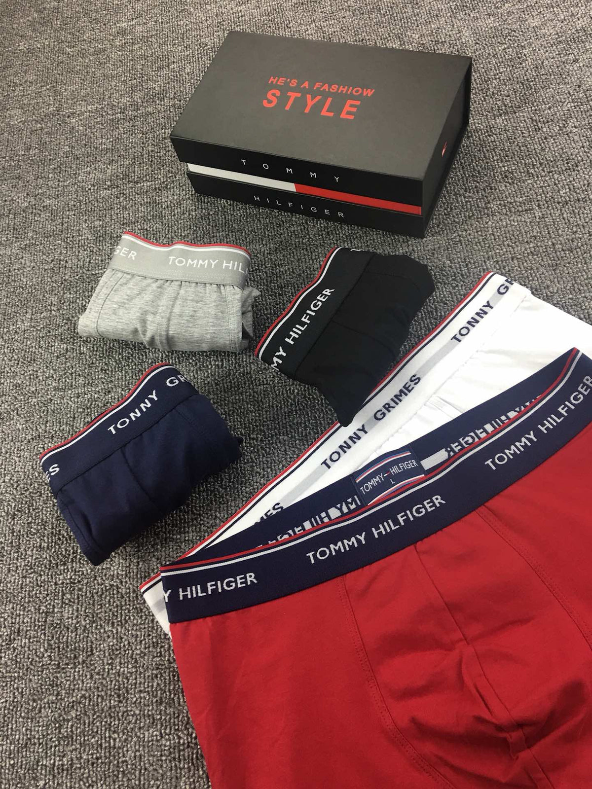 Tommy Hilfiger Classic Logo Boxer Briefs - Box of 3