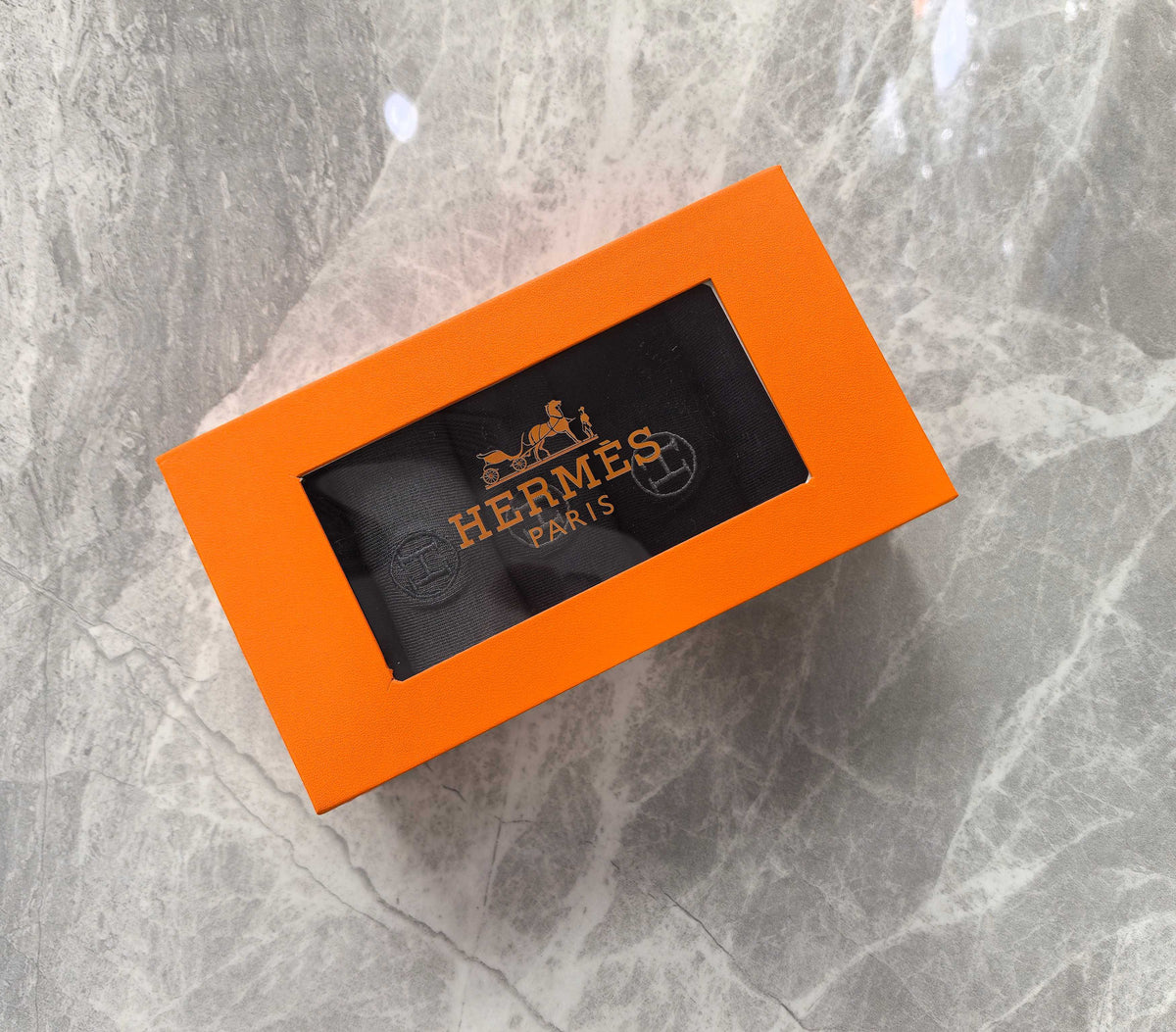 Hermes Business Crew Socks - 5-Pair Box