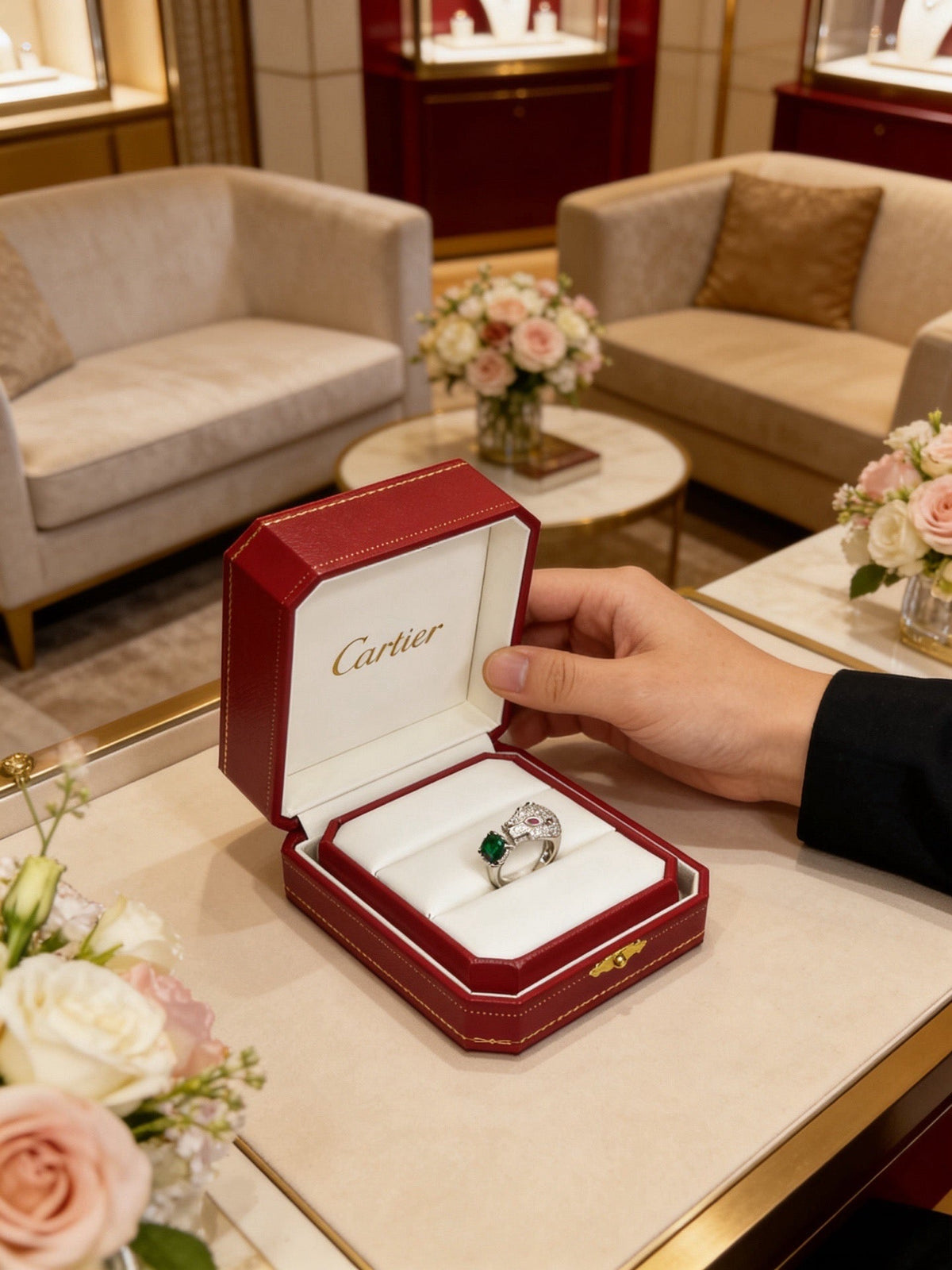 Martin Graham ring in polished metal-tone – main product view
