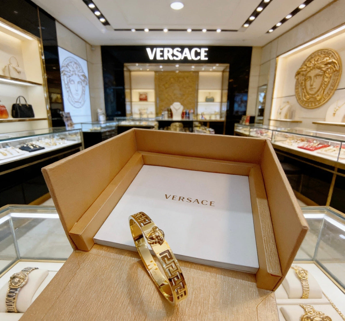 Martin Graham bracelet in polished metal-tone – main product view